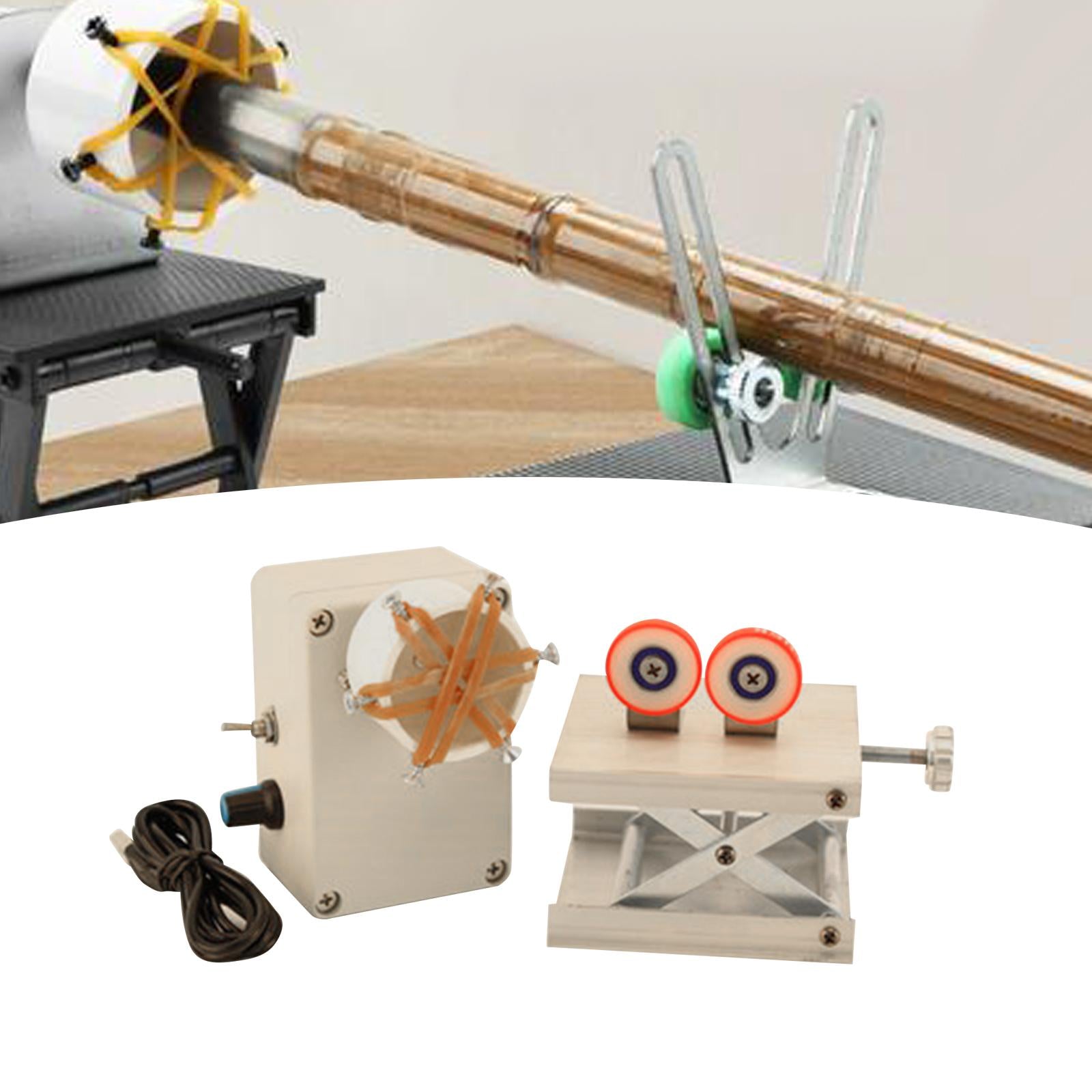 DIY Winding Machine Fishing Tools Rod Dryer Rod Building Machine Accessories alloy stand