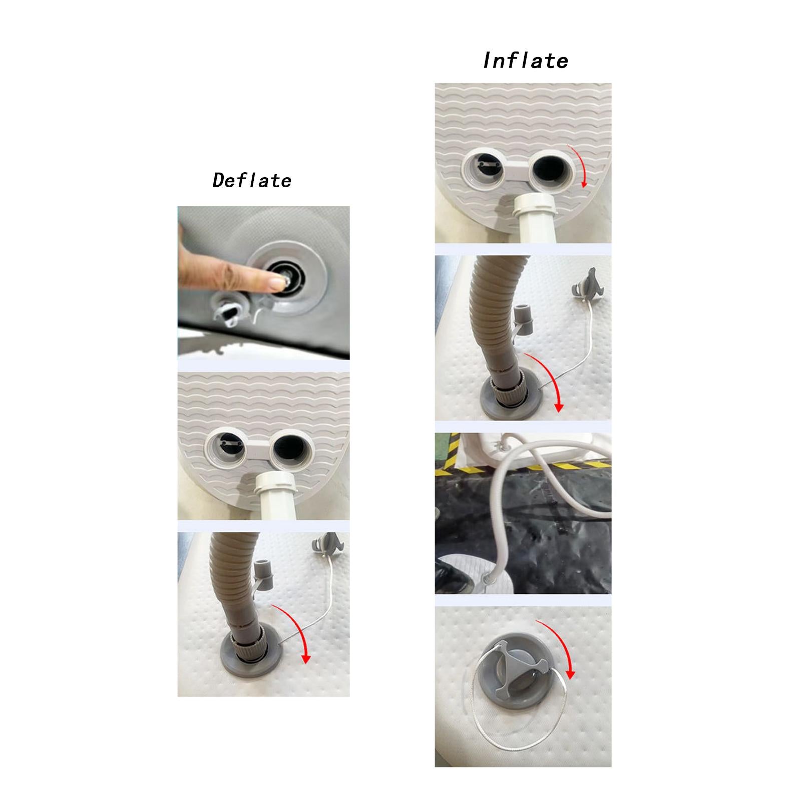 Foot Pump Portable Inflator for Inflatable Boat Air Mattress Bed Water Float