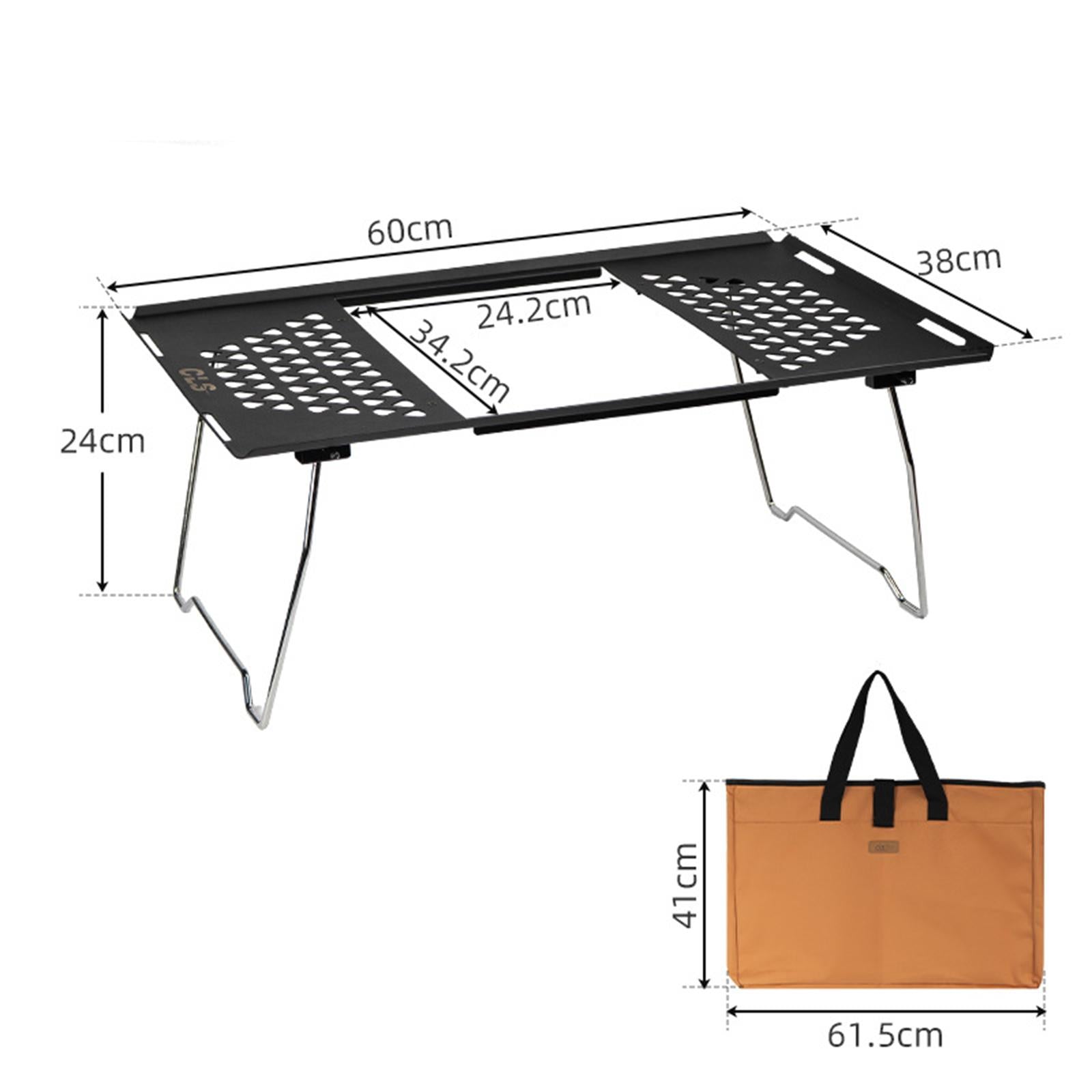 Folding Camping Table BBQ Grill Table for Barbecue Outdoor Activities Picnic