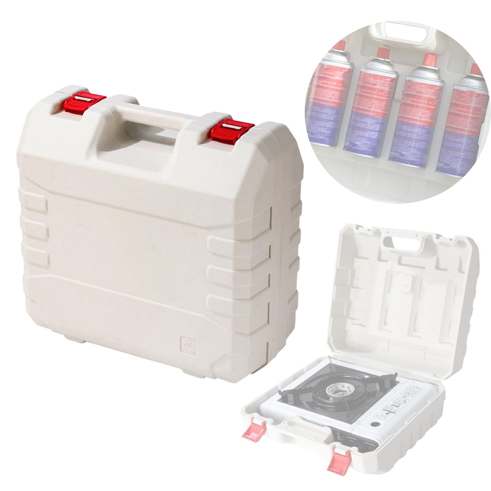 Gas Tank Storage Case Multiuse Gas Cylinder Bag for Travel Road Trip Cooking White