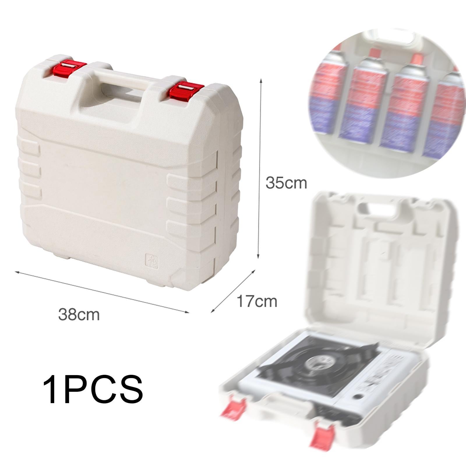 Gas Tank Storage Case Multiuse Gas Cylinder Bag for Travel Road Trip Cooking White