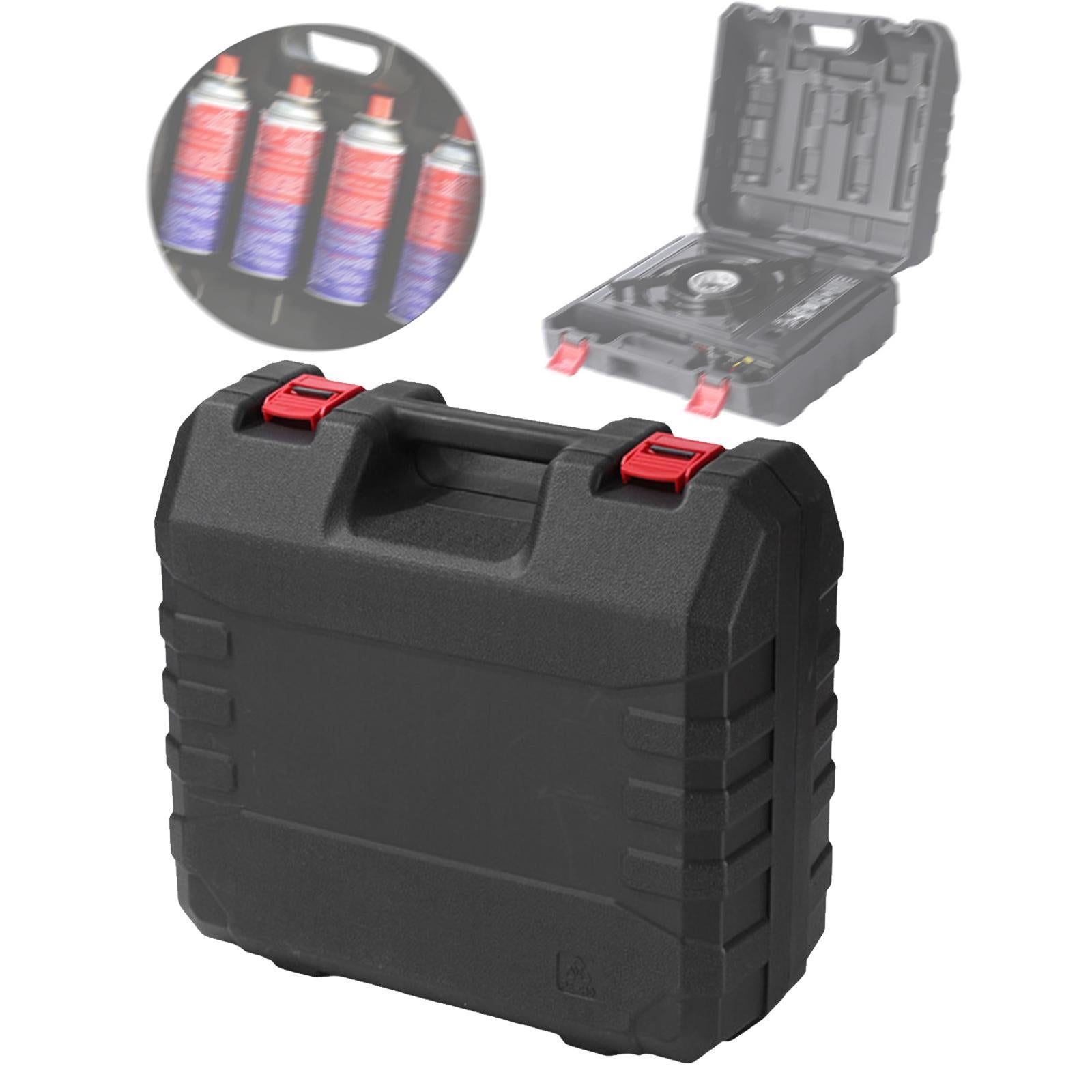 Gas Tank Storage Case Multiuse Gas Cylinder Bag for Travel Road Trip Cooking Black