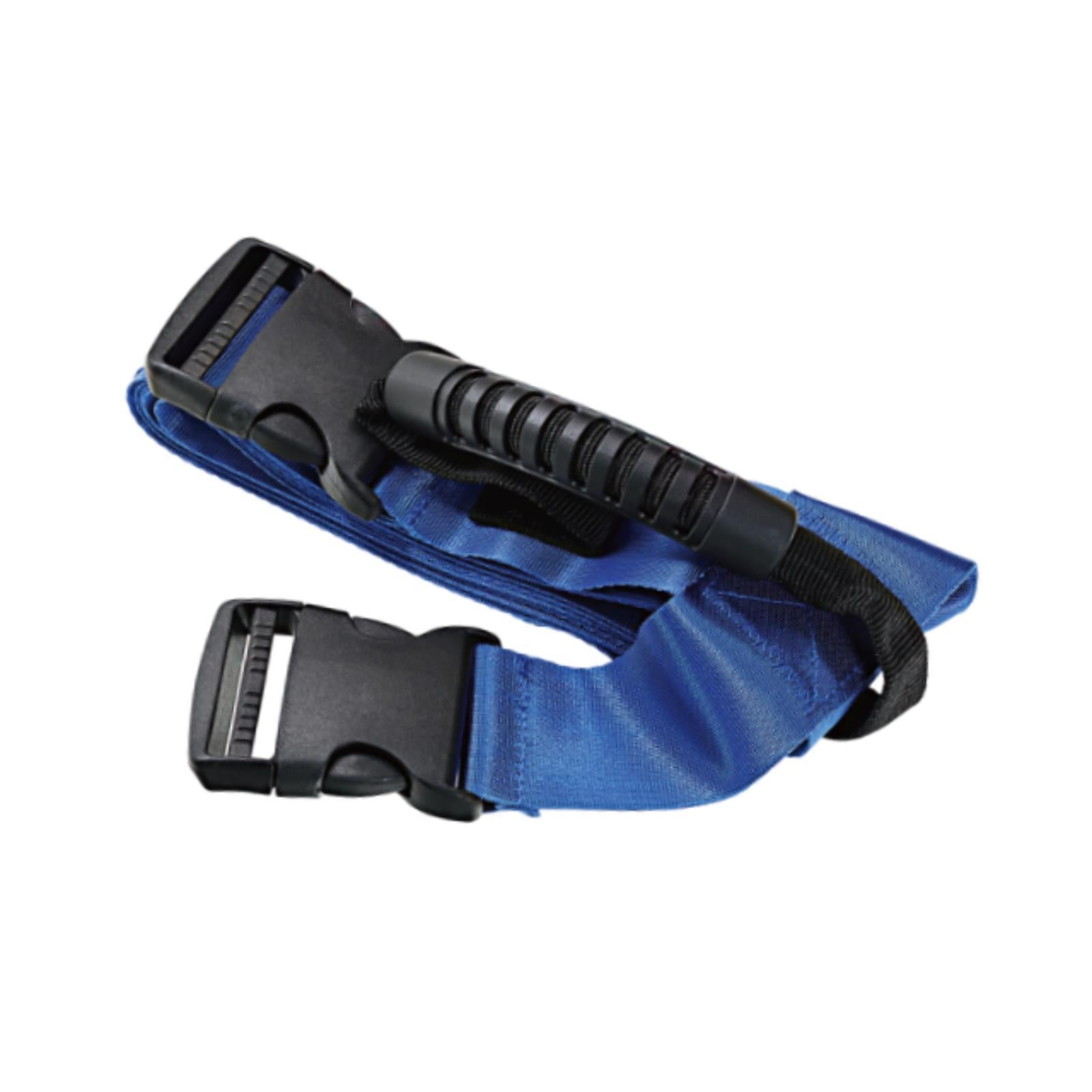 Cross Style Carry Strap Securing Straps for Groceries Heavy Objects Home Use Blue