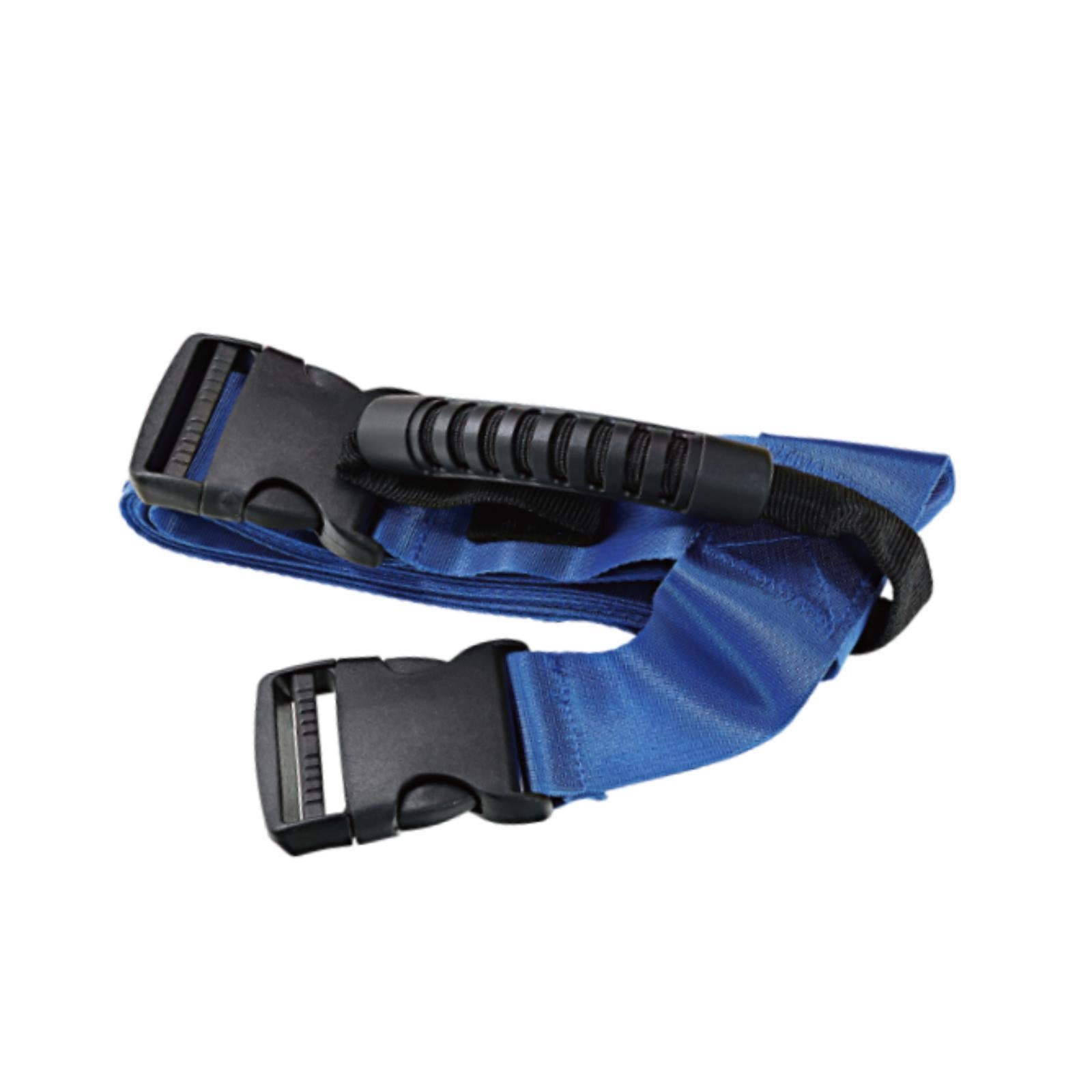 Cross Style Carry Strap Securing Straps for Groceries Heavy Objects Home Use Blue
