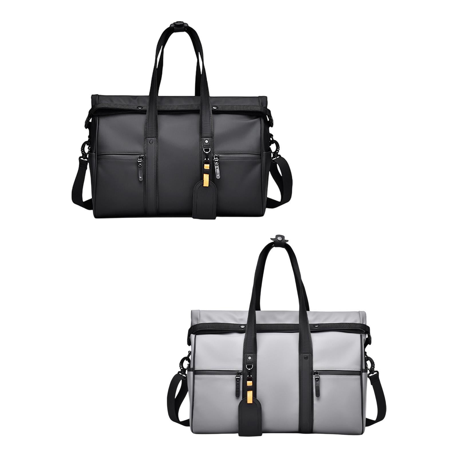 Business Trip Luggage Storage Bag Shoulder Pack for Workout Exercise Camping Black