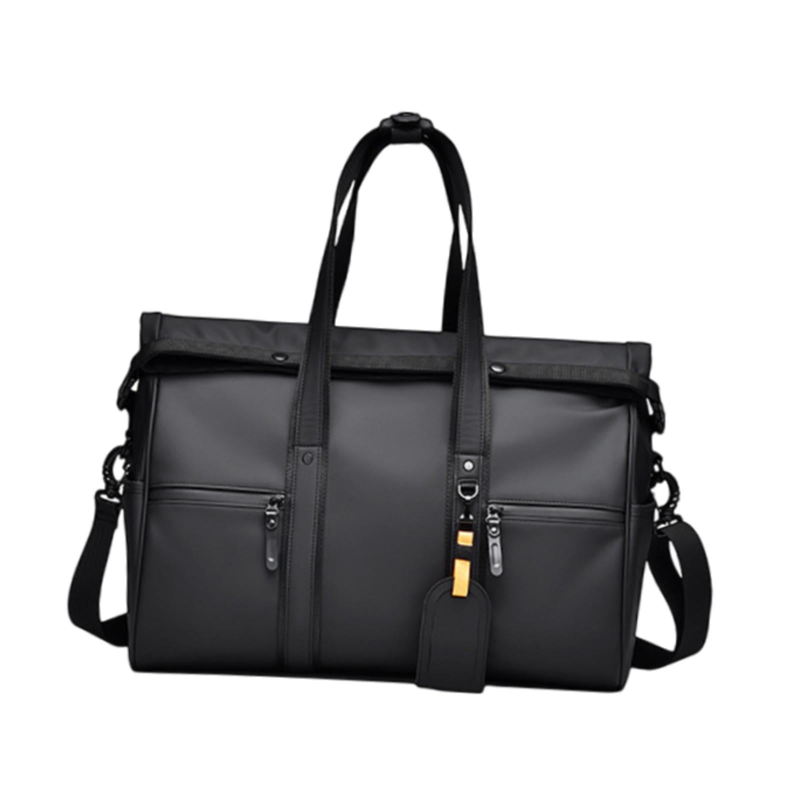 Business Trip Luggage Storage Bag Shoulder Pack for Workout Exercise Camping Black