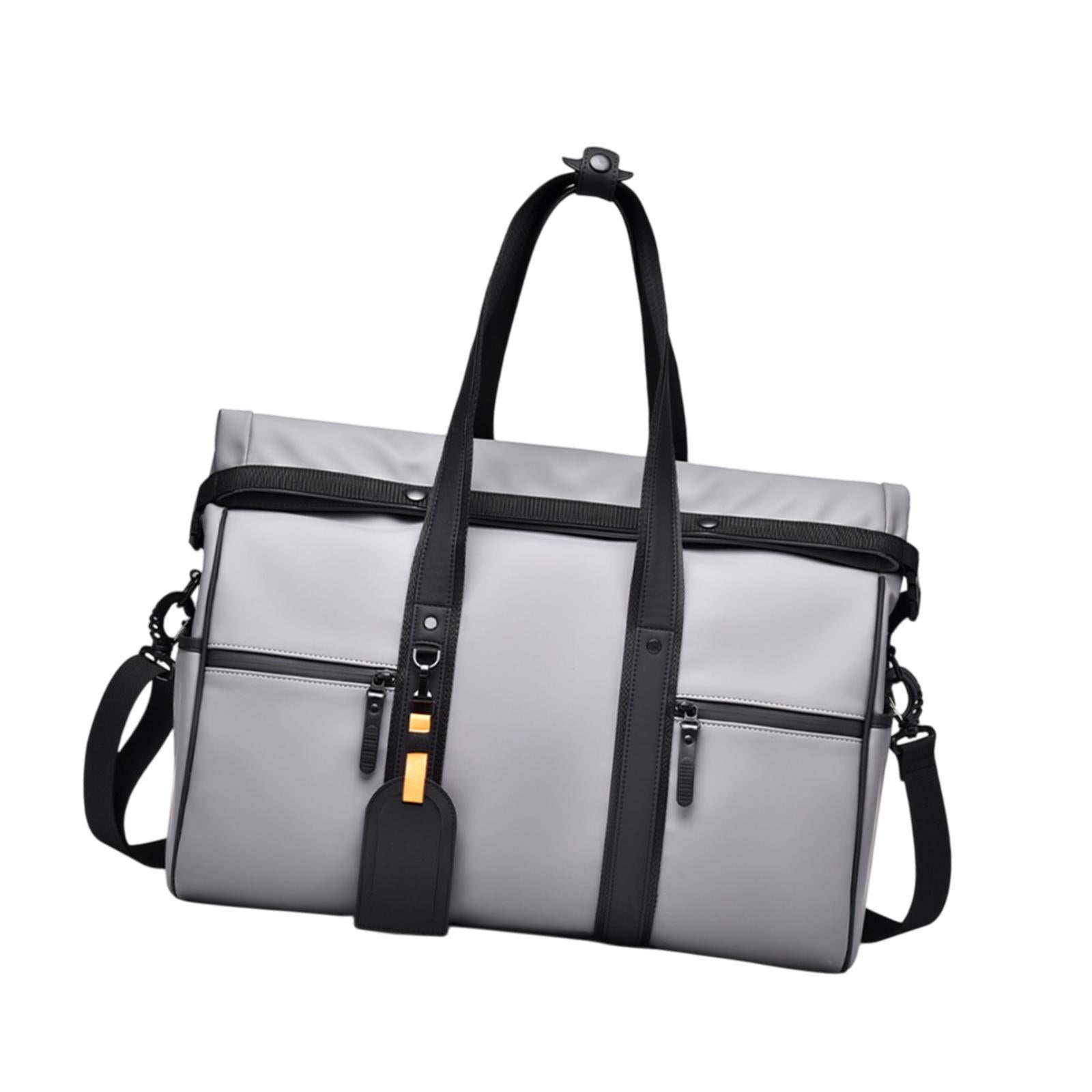 Business Trip Luggage Storage Bag Shoulder Pack for Workout Exercise Camping Gray