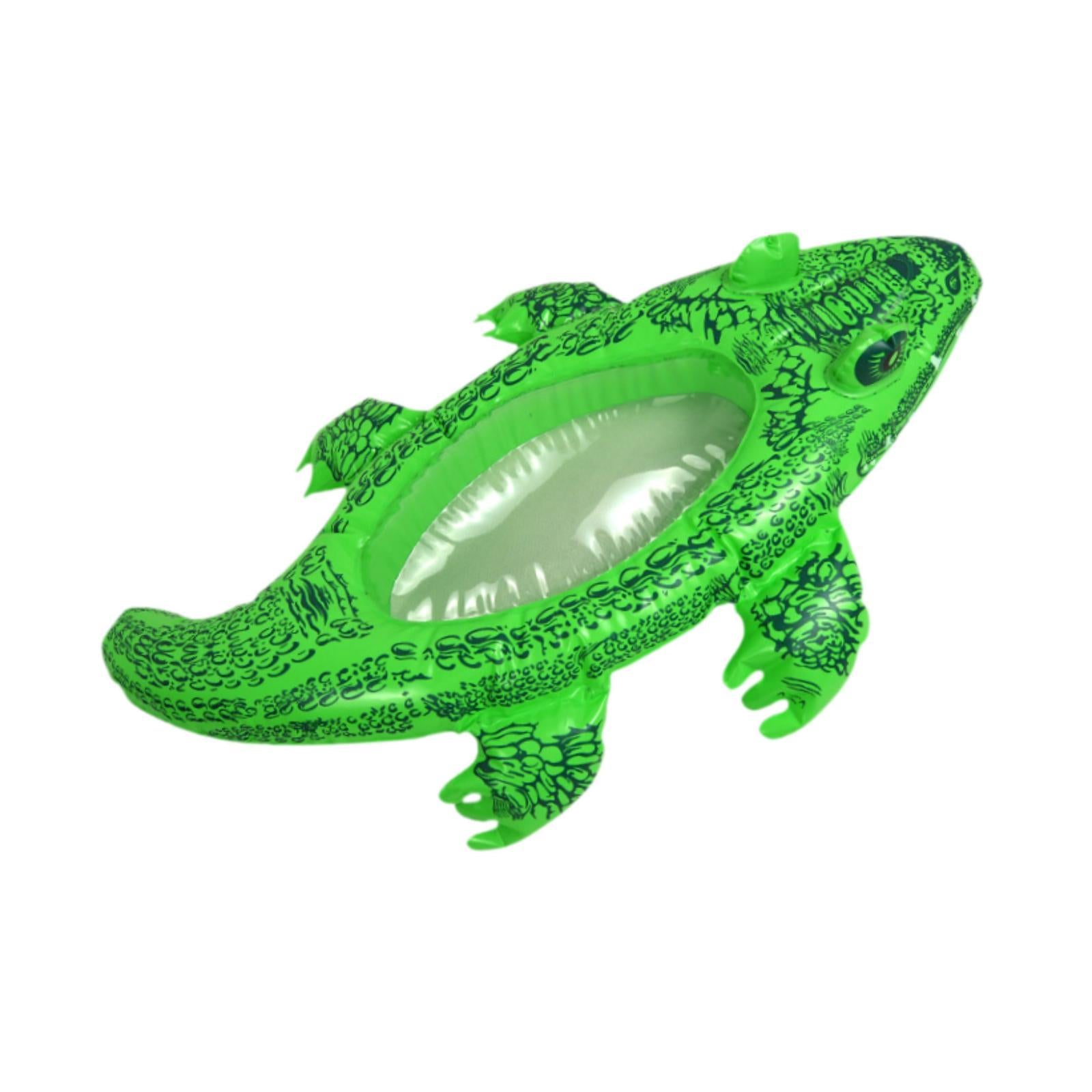 Inflatable Kids Pool Floats Funny Inflatable Swimming Pool for Yard Crocodile