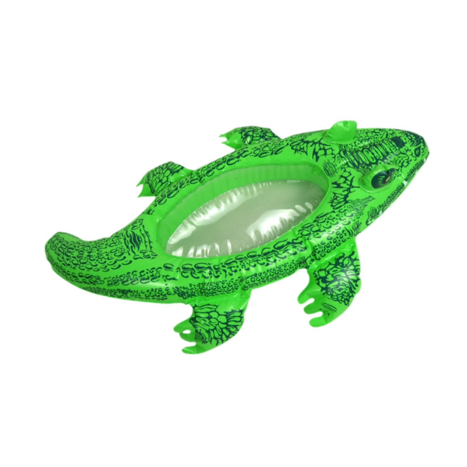 Inflatable Kids Pool Floats Funny Inflatable Swimming Pool for Yard Crocodile