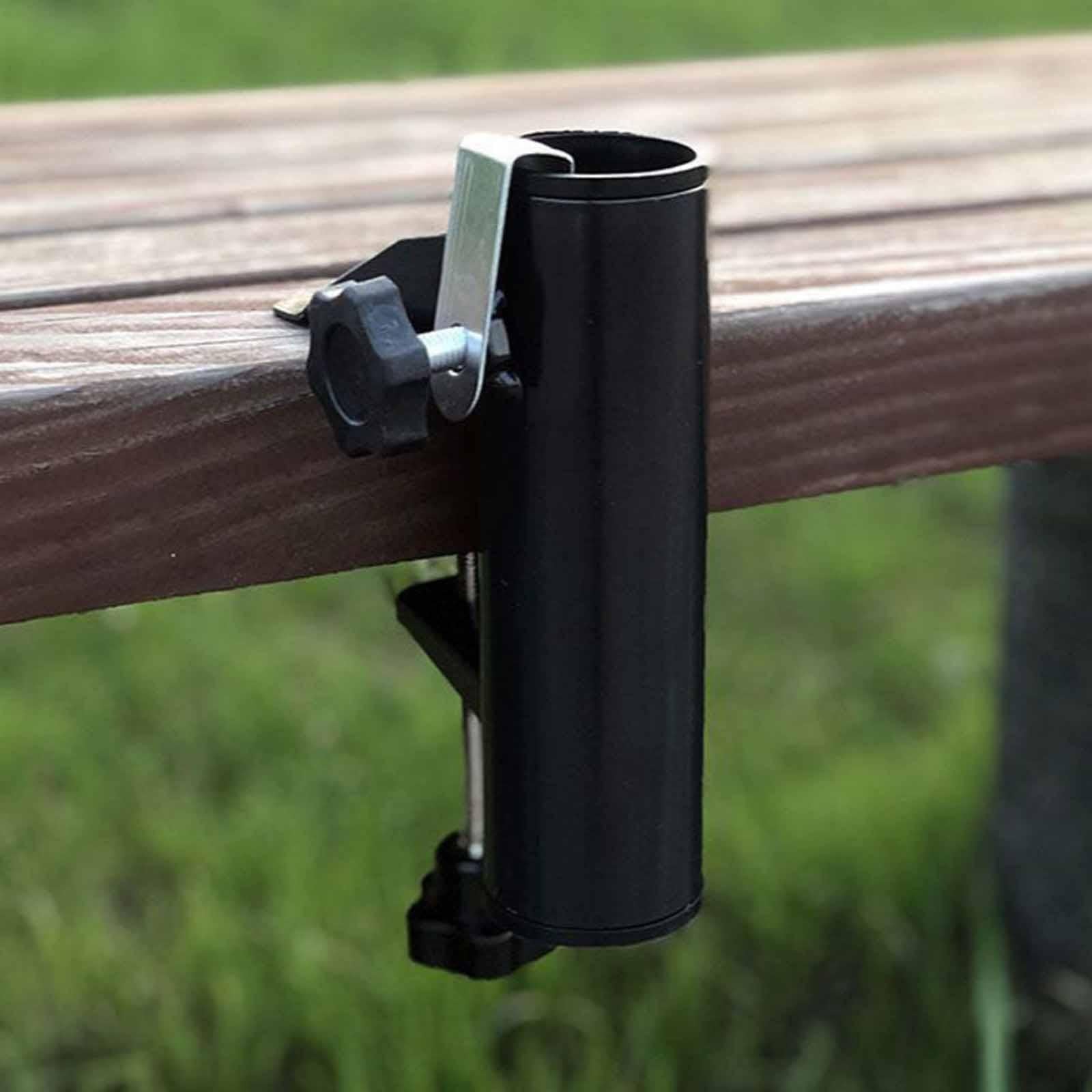 Deck Umbrella Clamp Multi-use Umbrella Fixed Clip for Fences Courtyard Boats