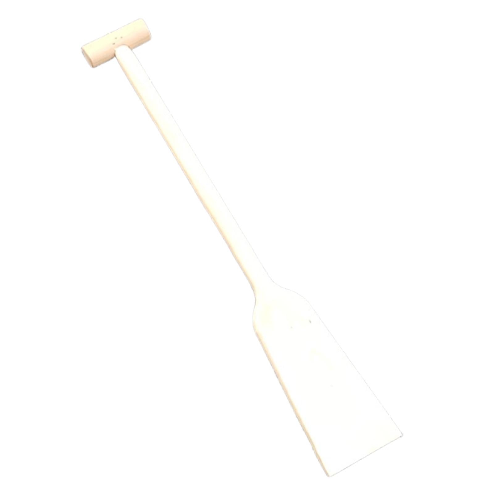 Wooden Canoe Paddle DIY Comfortable Ergonomic Grip for Water Sports Kayaking Square Tail