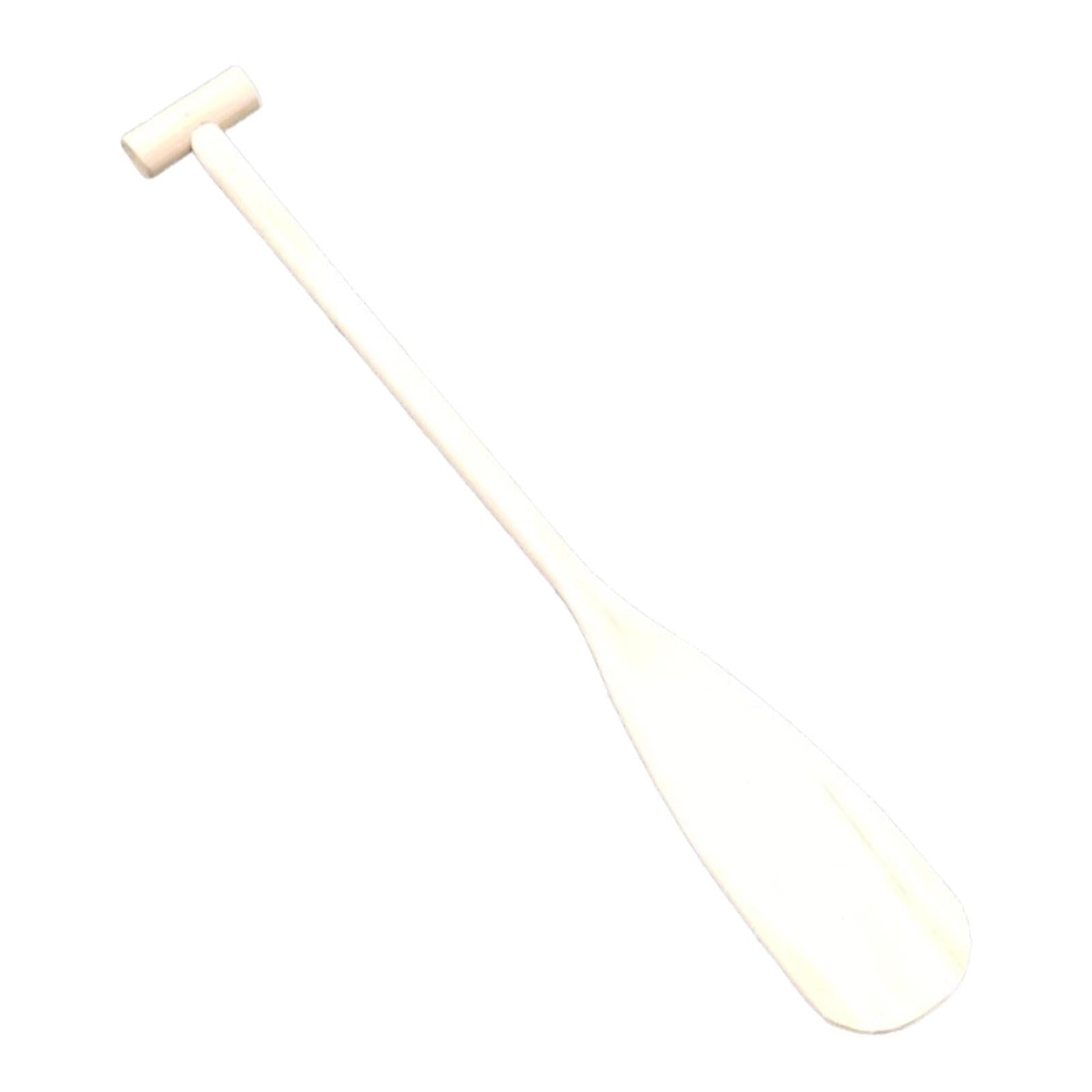 Wooden Canoe Paddle DIY Comfortable Ergonomic Grip for Water Sports Kayaking Round Tail