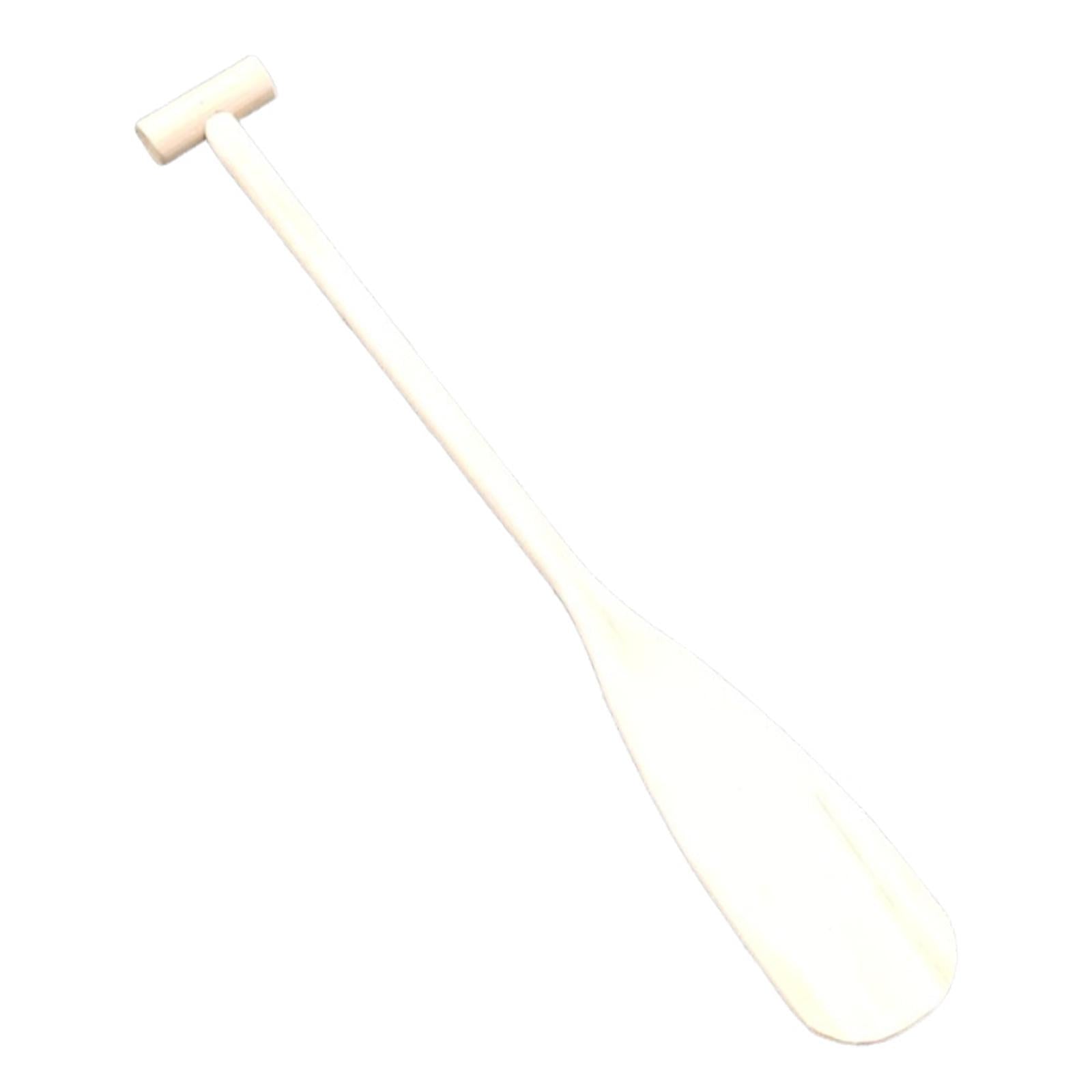 Wooden Canoe Paddle DIY Comfortable Ergonomic Grip for Water Sports Kayaking Round Tail
