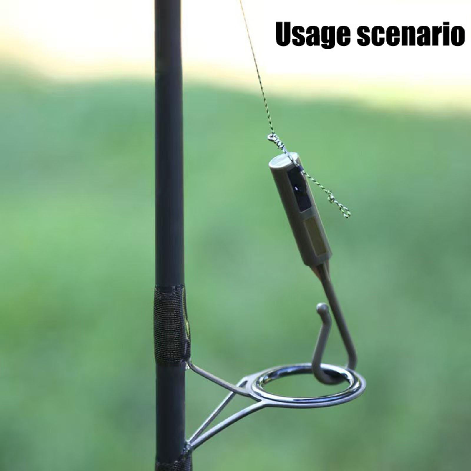 6 Pieces Hook Keeper for Fishing Rod Sturdy Professional Fishing Bait Holder orange