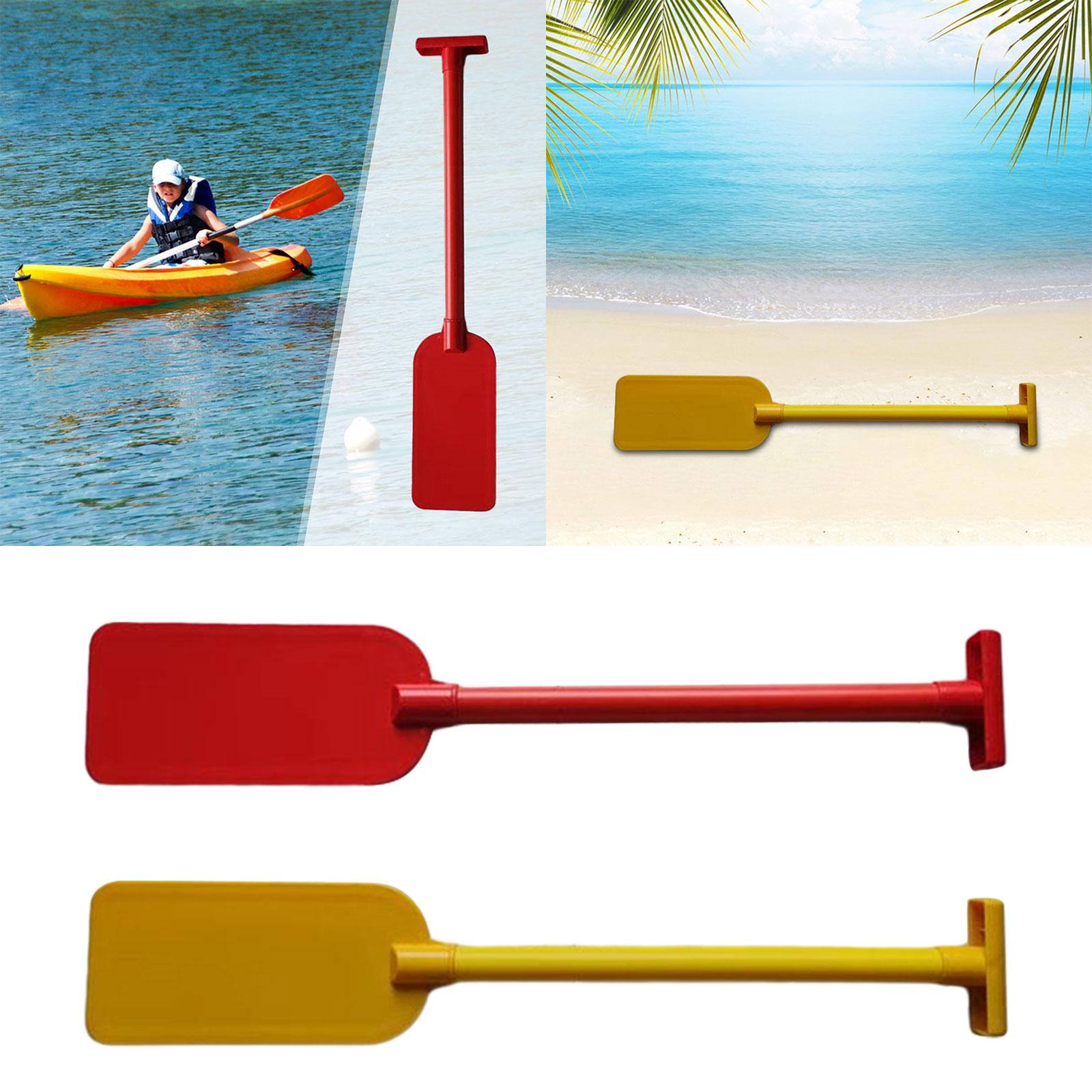 Children Kayak Paddle Prop for Race Performance Dragon Boat Festival Rafting Red