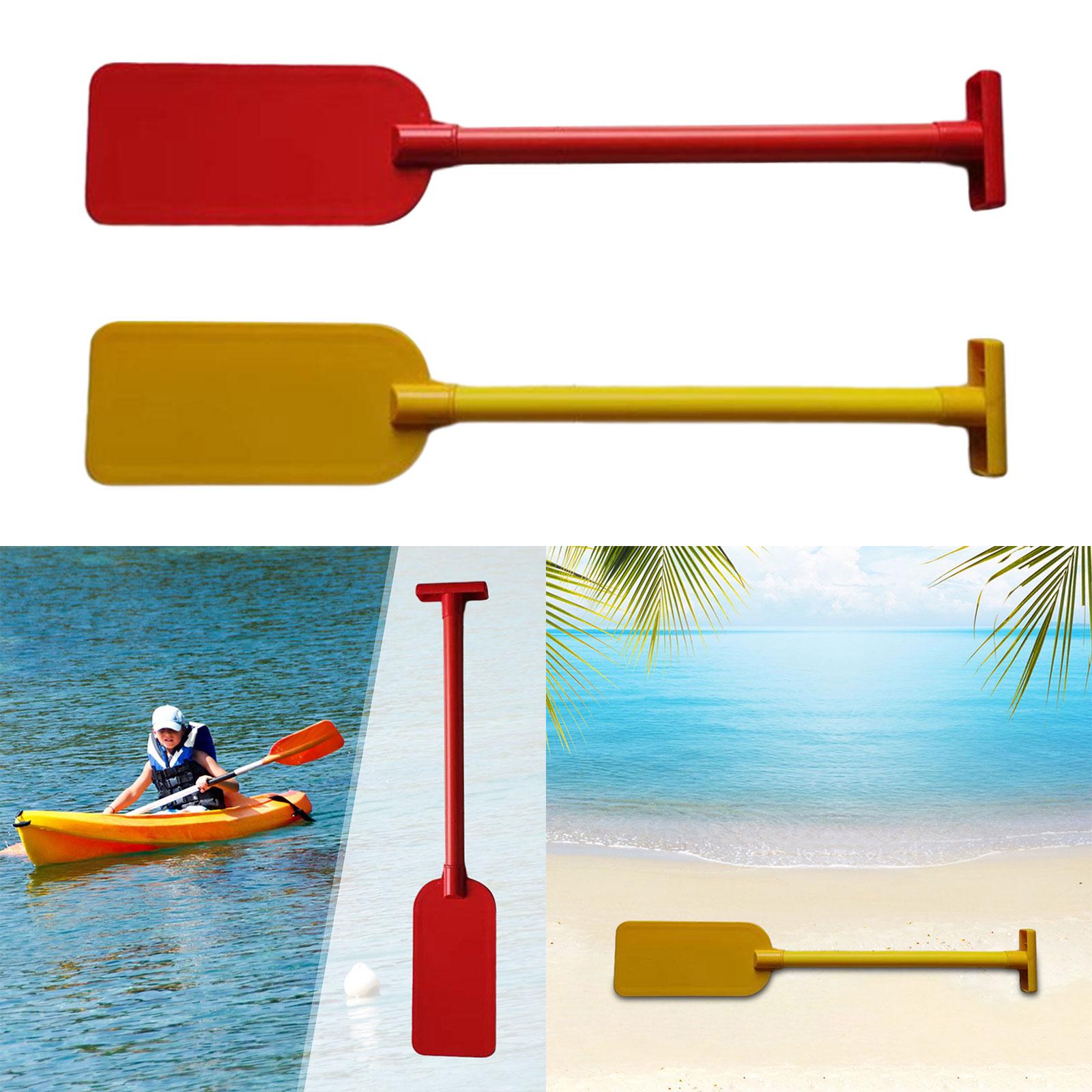 Children Kayak Paddle Prop for Race Performance Dragon Boat Festival Rafting Red