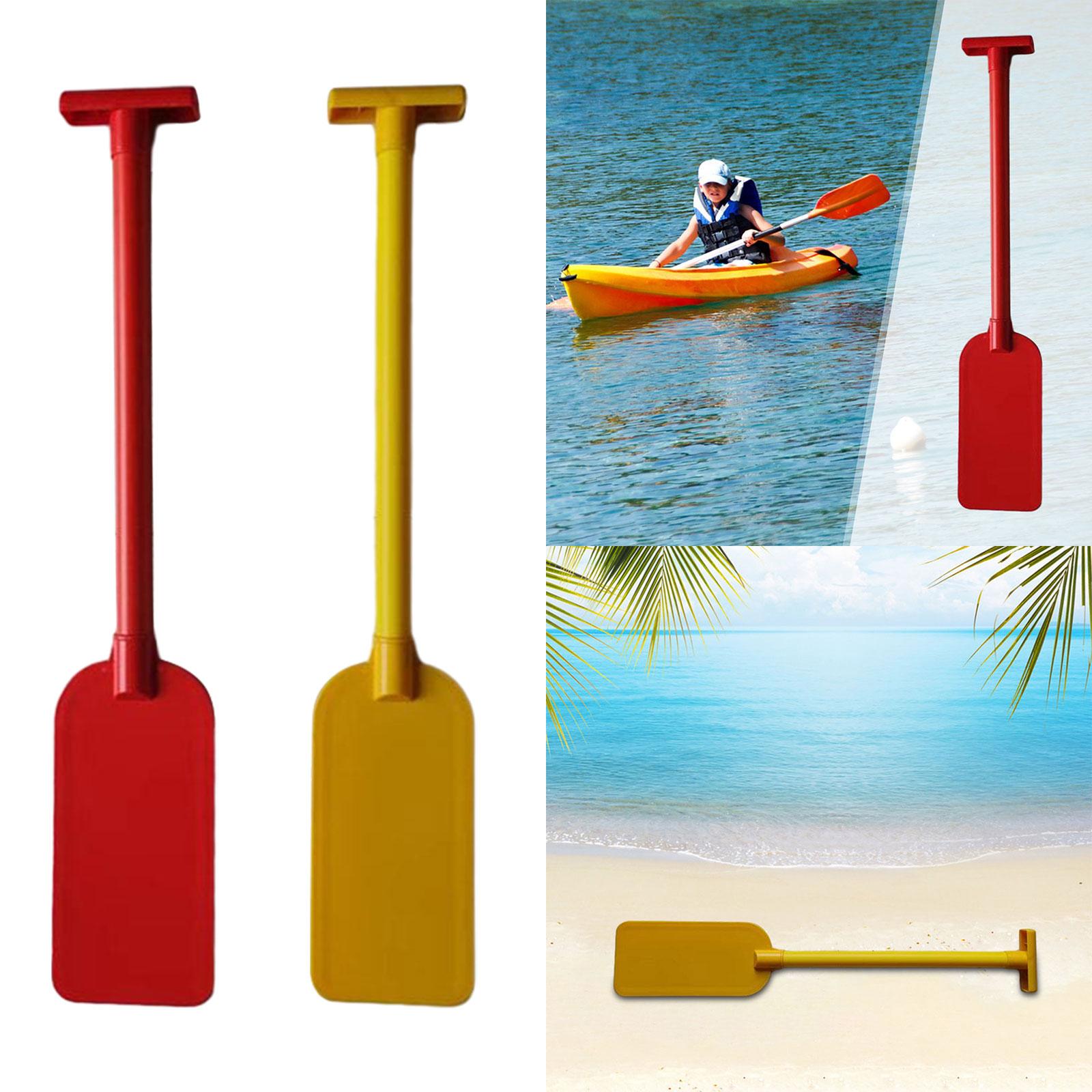Children Kayak Paddle Prop for Race Performance Dragon Boat Festival Rafting Red