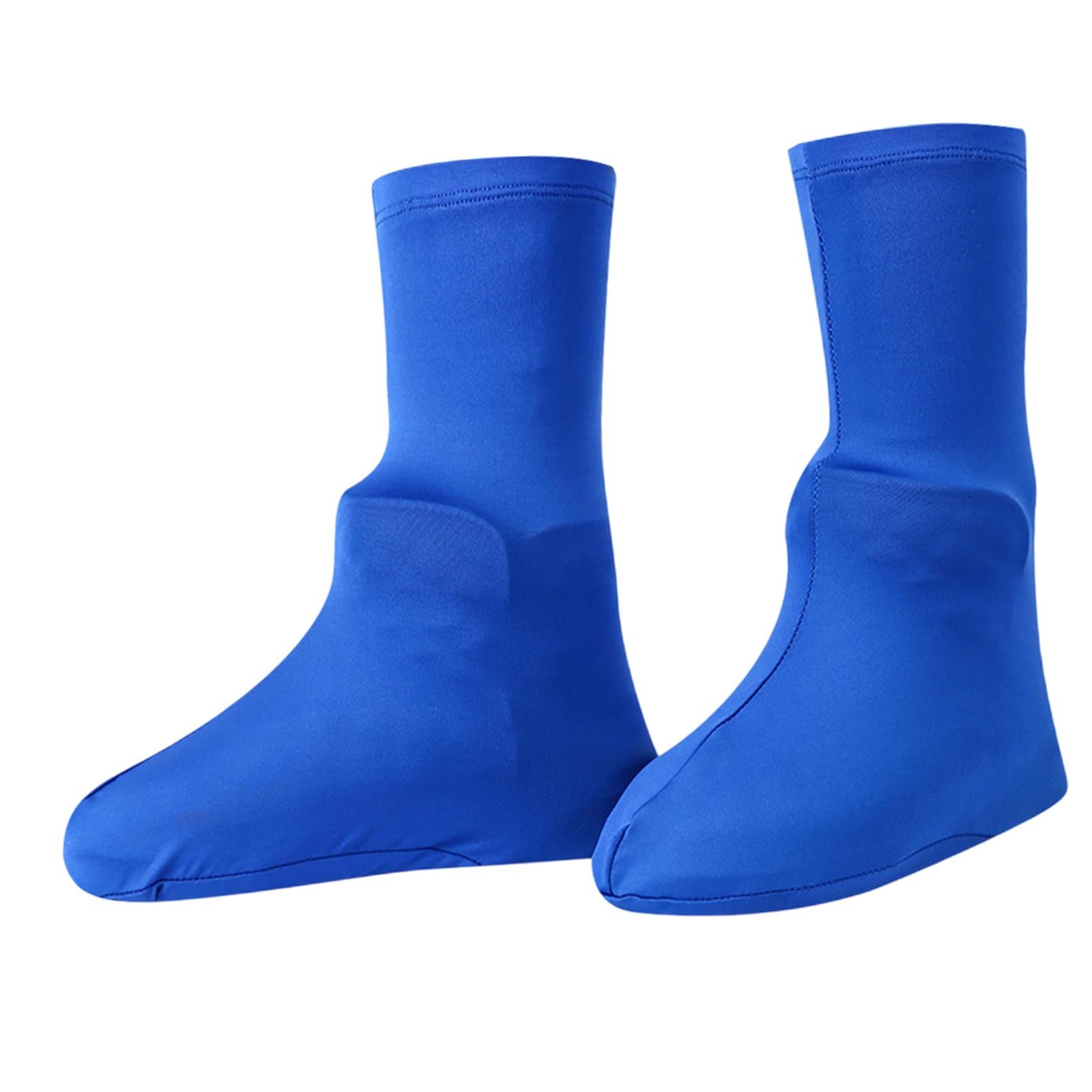 Shoes Covers Supplies Rain Snow Boots Covers for Outdoor Sports Snowy Biking Adults blue