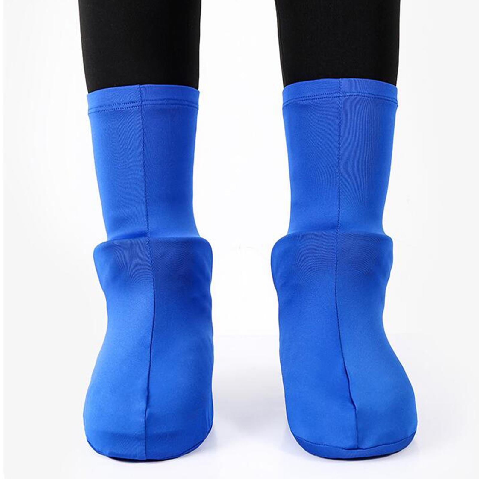 Shoes Covers Supplies Rain Snow Boots Covers for Outdoor Sports Snowy Biking Adults blue