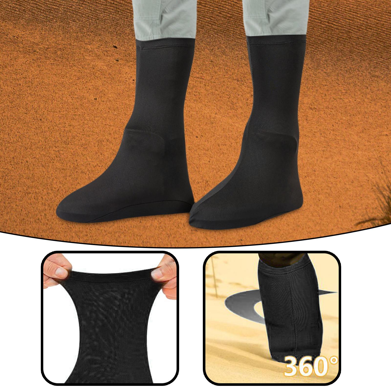 Shoes Covers Supplies Rain Snow Boots Covers for Outdoor Sports Snowy Biking Child black