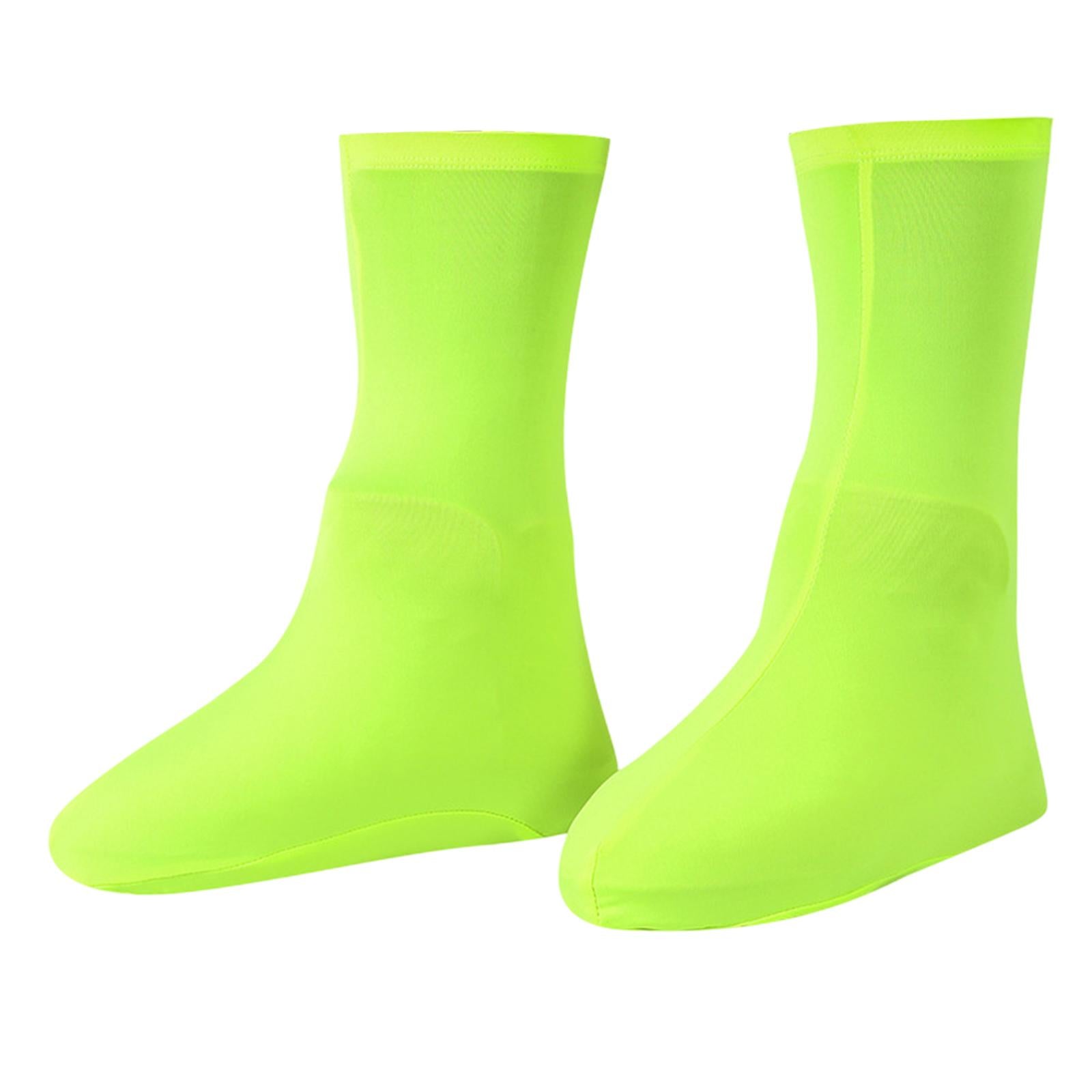 Shoes Covers Supplies Rain Snow Boots Covers for Outdoor Sports Snowy Biking Child green