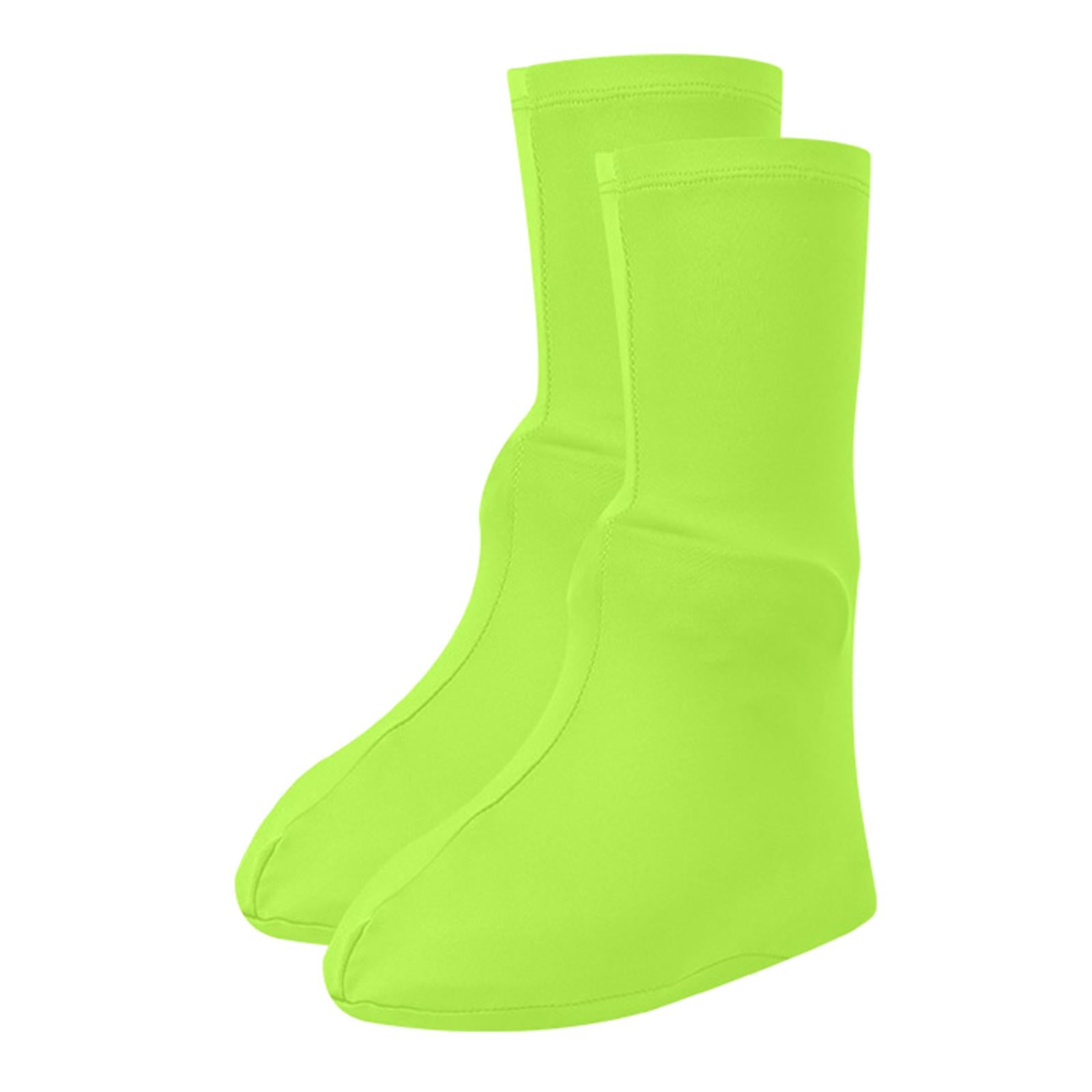 Shoes Covers Supplies Rain Snow Boots Covers for Outdoor Sports Snowy Biking Child green