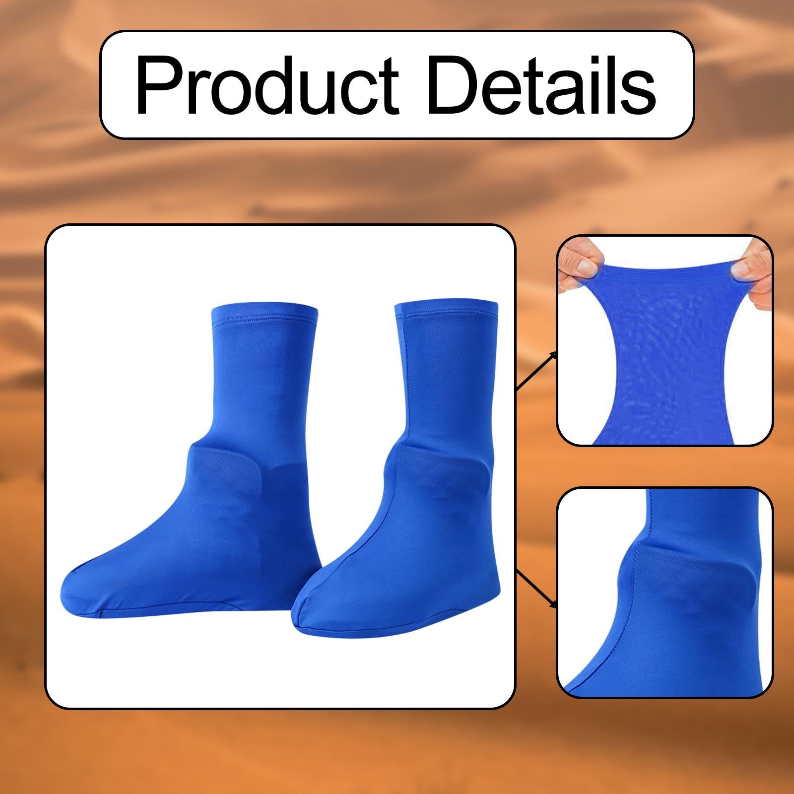 Shoes Covers Supplies Rain Snow Boots Covers for Outdoor Sports Snowy Biking Child blue