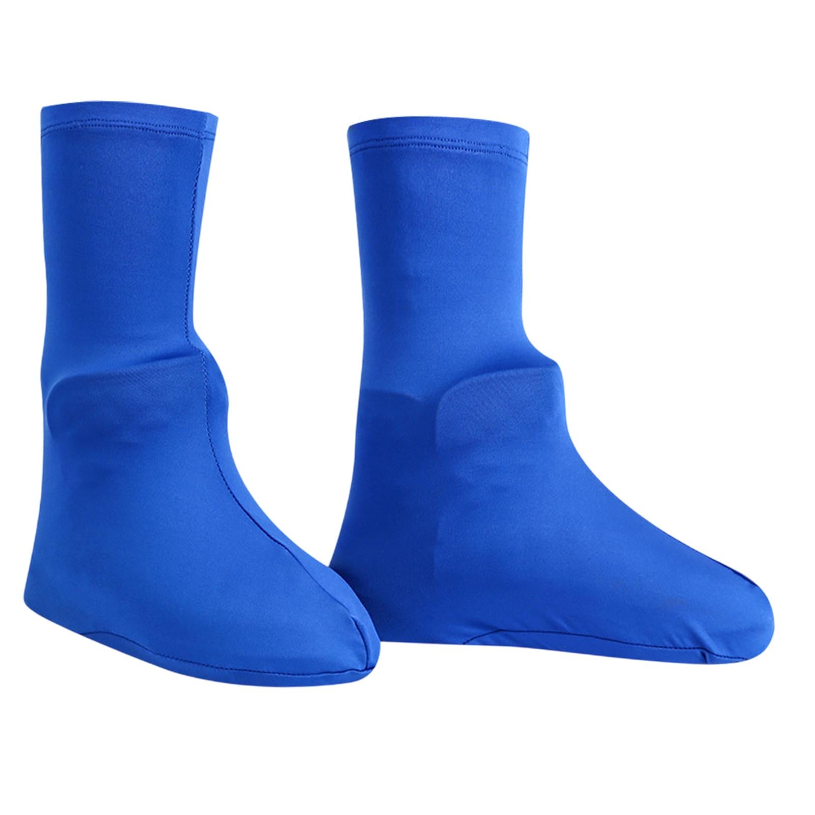 Shoes Covers Supplies Rain Snow Boots Covers for Outdoor Sports Snowy Biking Child blue
