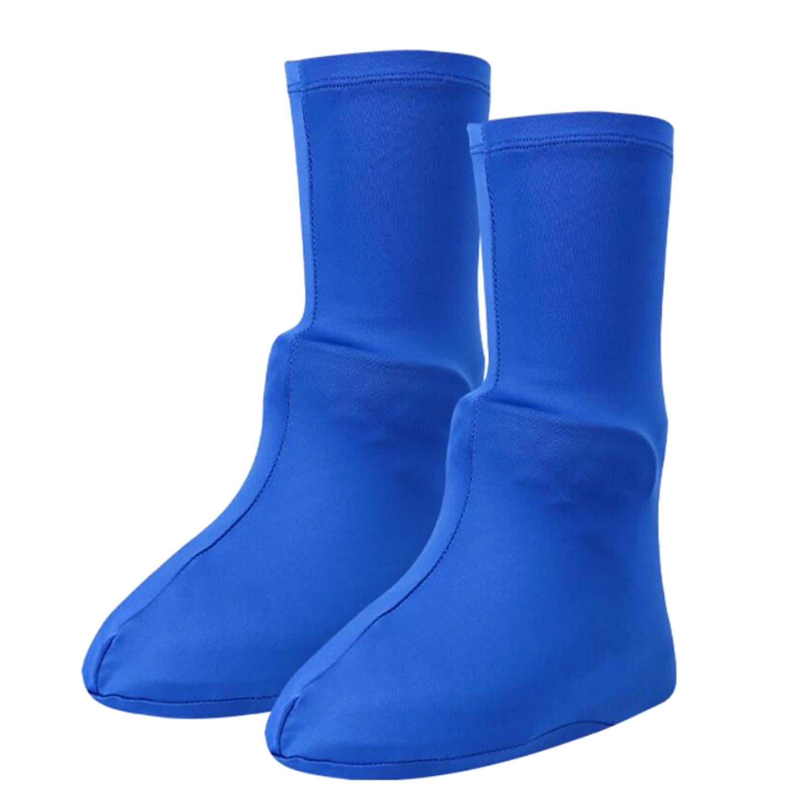Shoes Covers Supplies Rain Snow Boots Covers for Outdoor Sports Snowy Biking Child blue