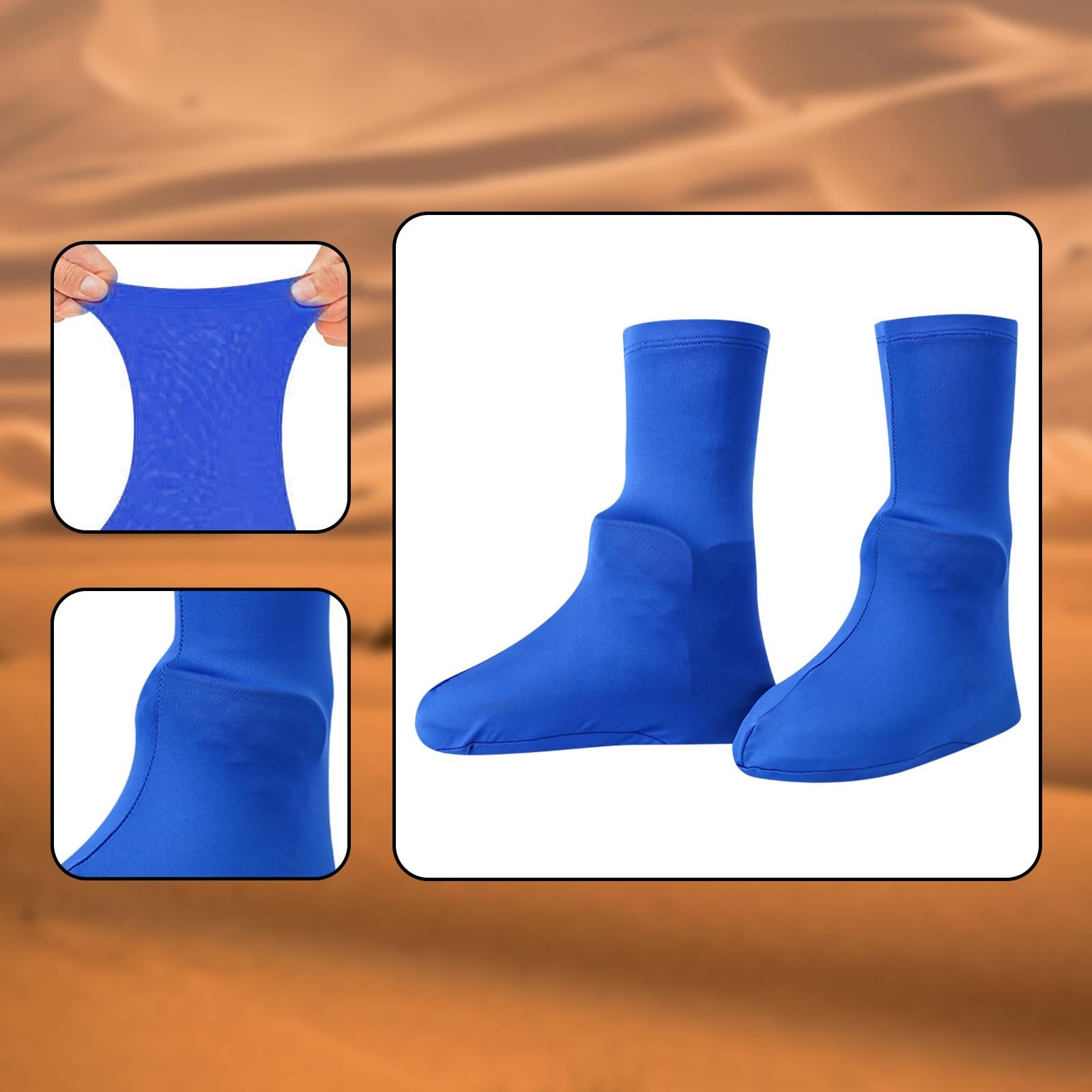 Shoes Covers Supplies Rain Snow Boots Covers for Outdoor Sports Snowy Biking Child blue