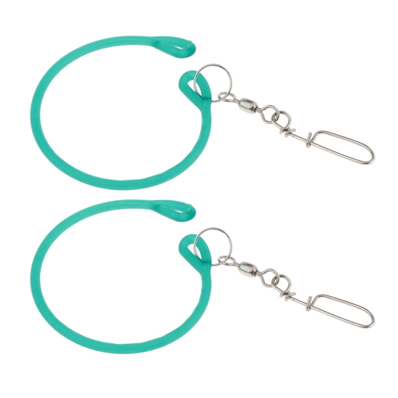 2Pcs Downrigger Weight Snubber 15 Length Trolling Snap for Fishing"