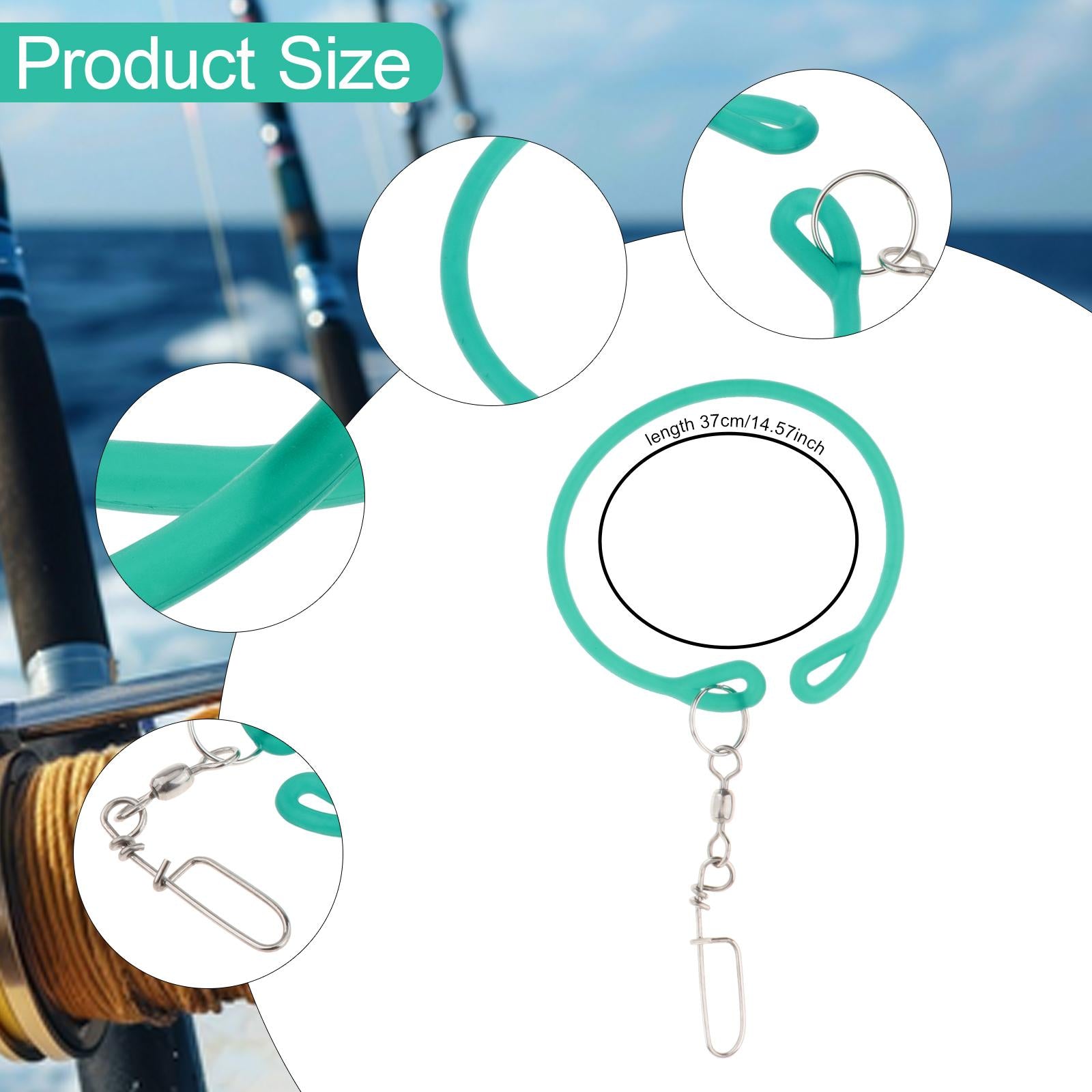 2Pcs Downrigger Weight Snubber 15 Length Trolling Snap for Fishing"