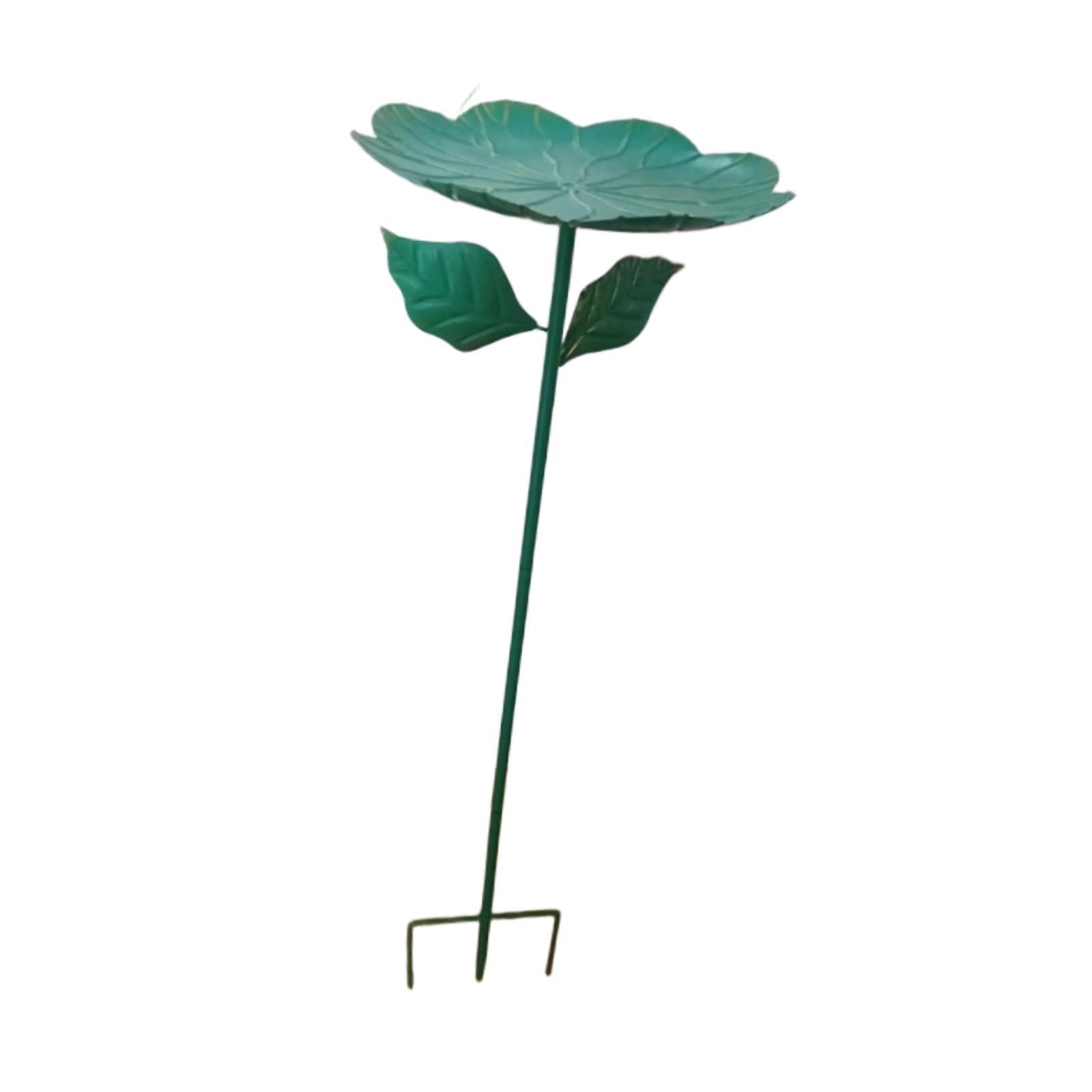 Bird Feeder Easy to Clean Refill Statue Bird Bath for Patios Gardens Outside
