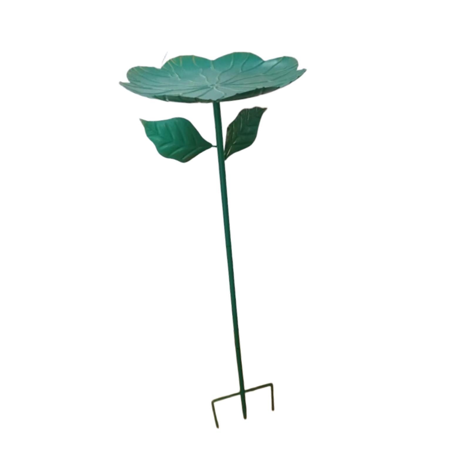 Bird Feeder Easy to Clean Refill Statue Bird Bath for Patios Gardens Outside