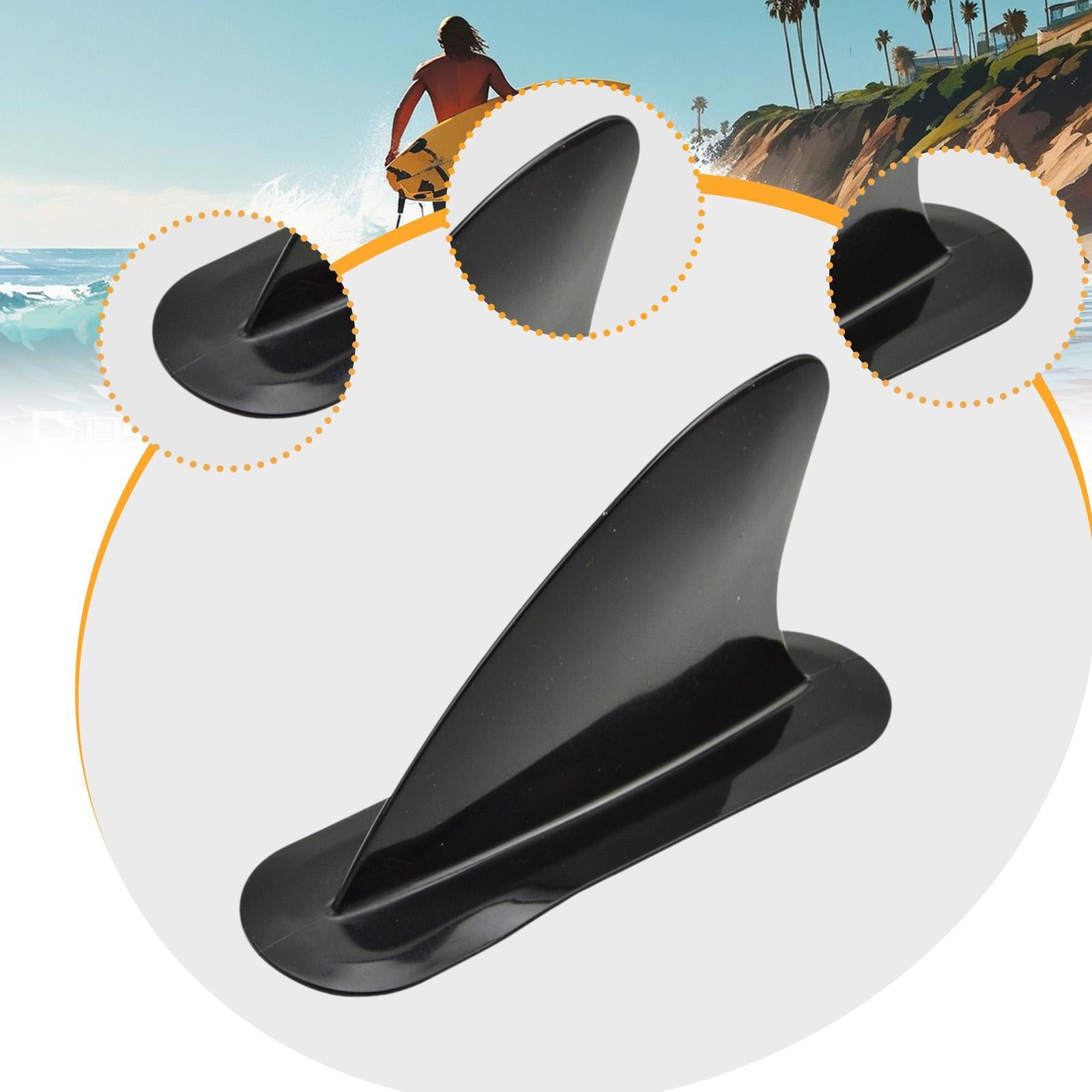 Surfboard Fin Part PVC Surfing Kayak Wear Resistant Paddle Board Accessories