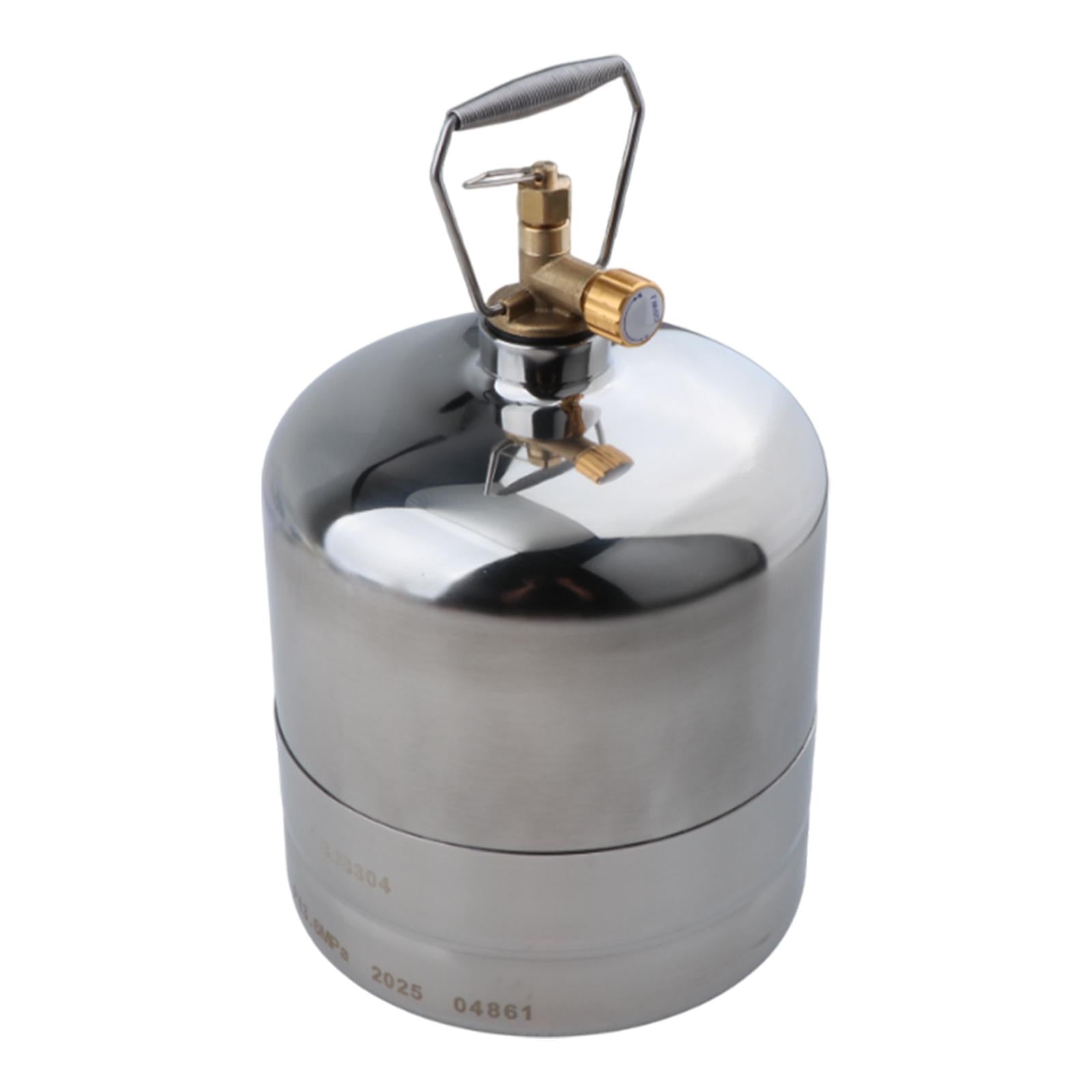 Camping Gas Tank Empty Refillable Portable for Gas Burner Hiking Backpacking 3L