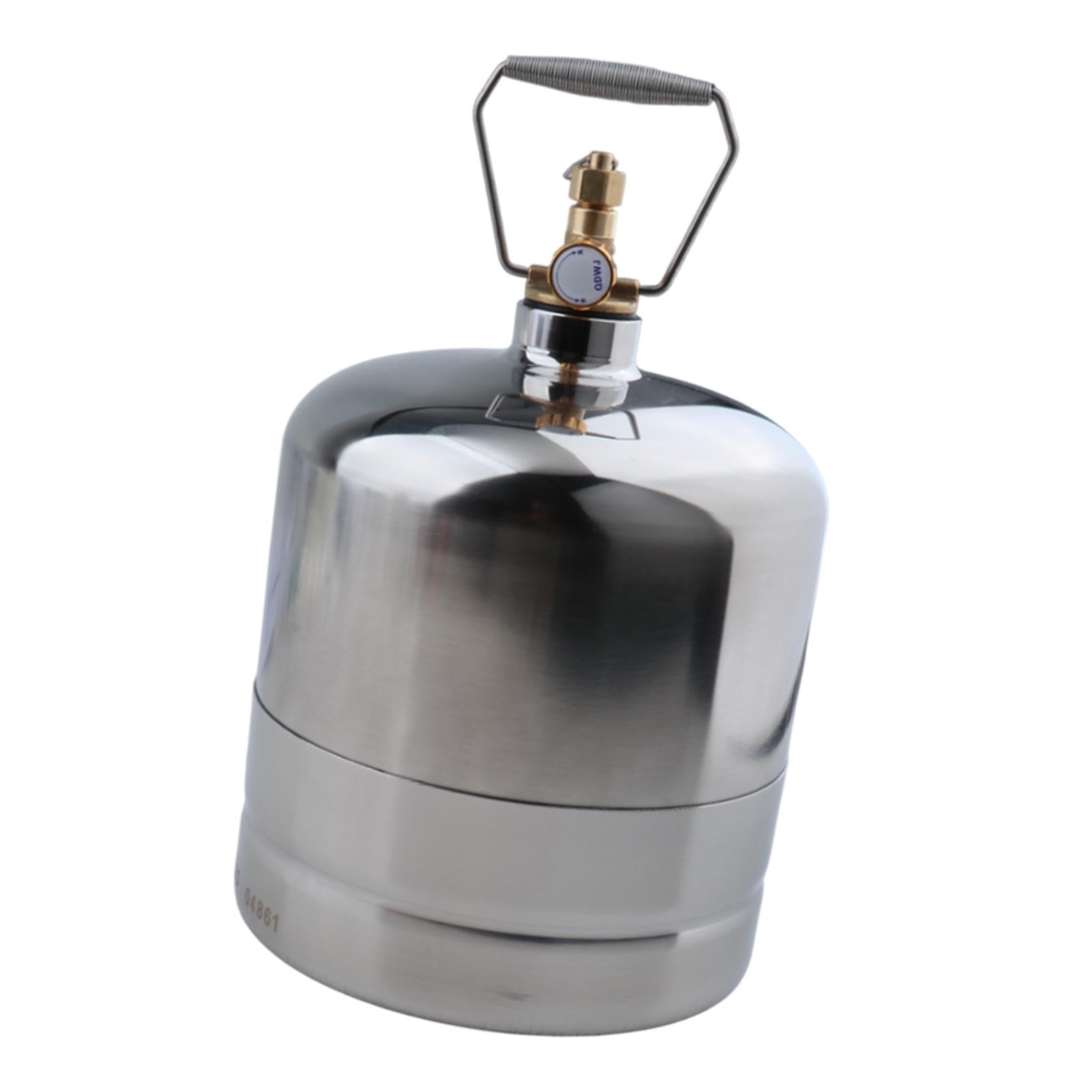 Camping Gas Tank Empty Refillable Portable for Gas Burner Hiking Backpacking 3L