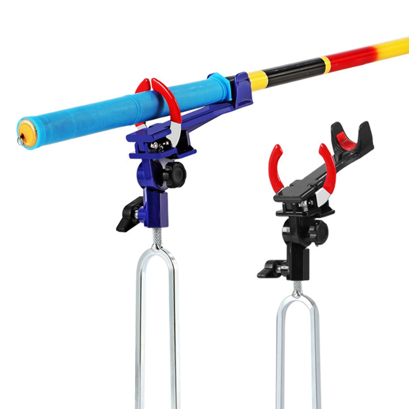 Metal Self-locking Fishing Pole Holder Non-slip for Lakes Beach Bank Fishing