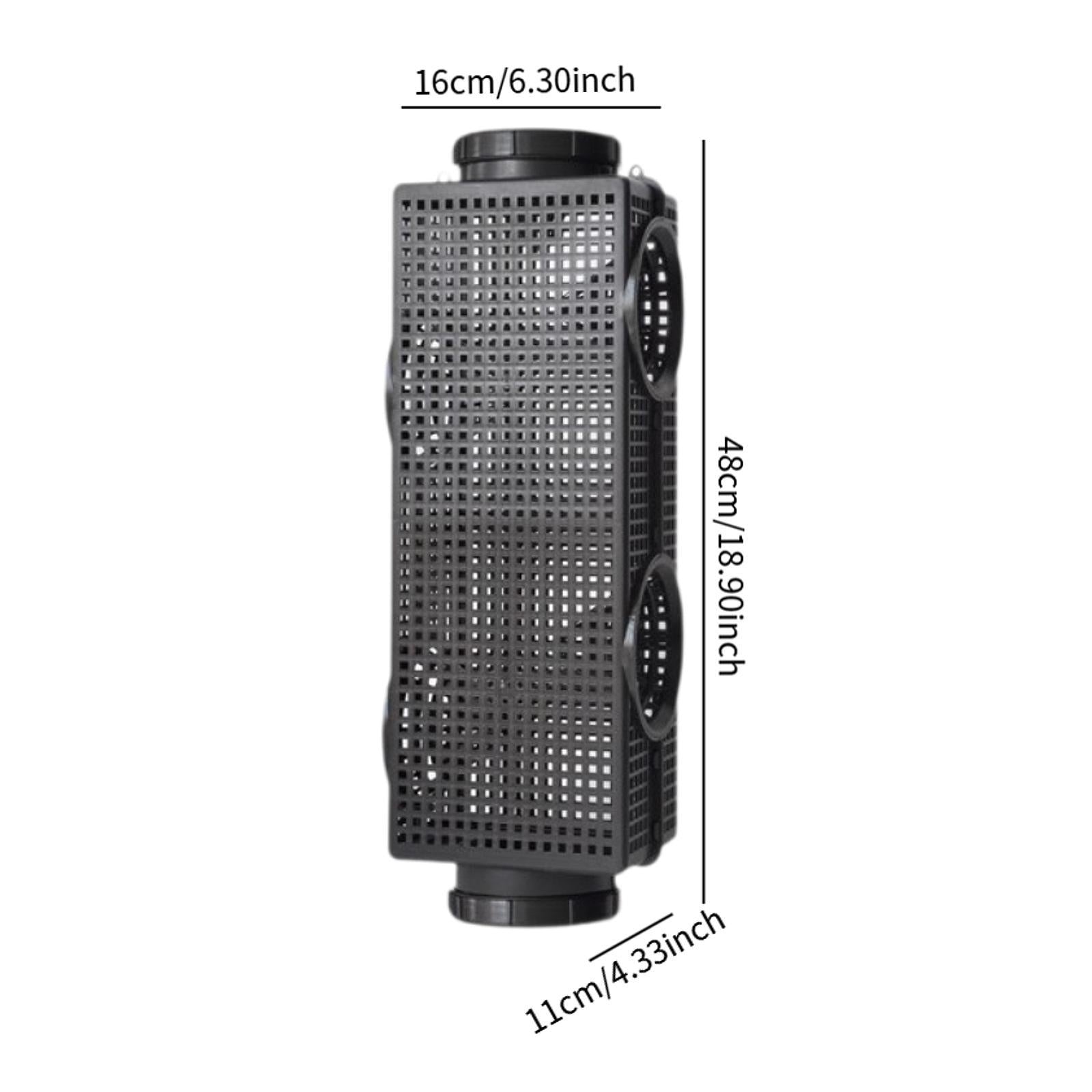 Fishing Cage Portable Cage Outdoor Eel Catcher for Minnow Herring Prawn