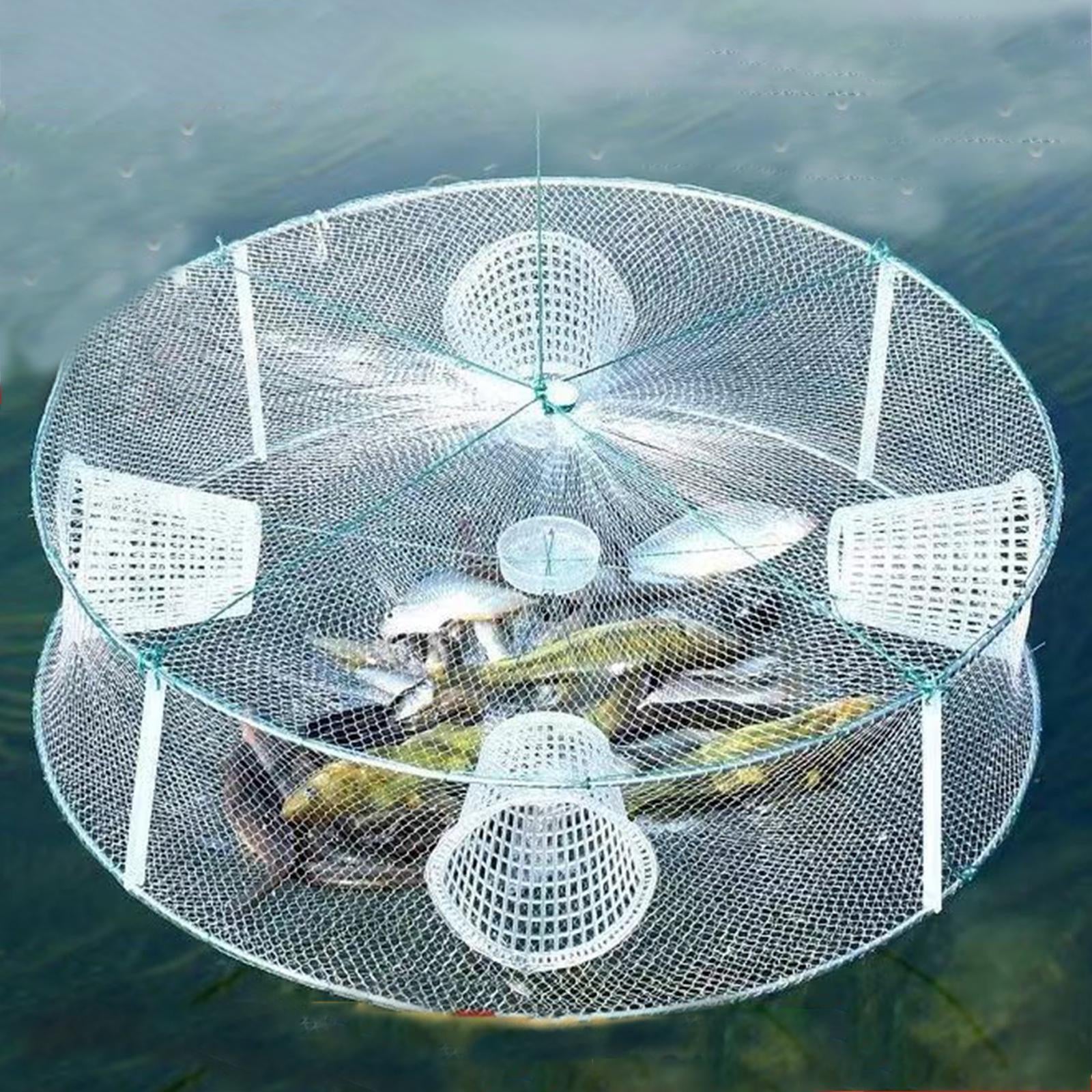 Foldable Fishing Net Fishing Accessories for Traveling Minnow Kids M