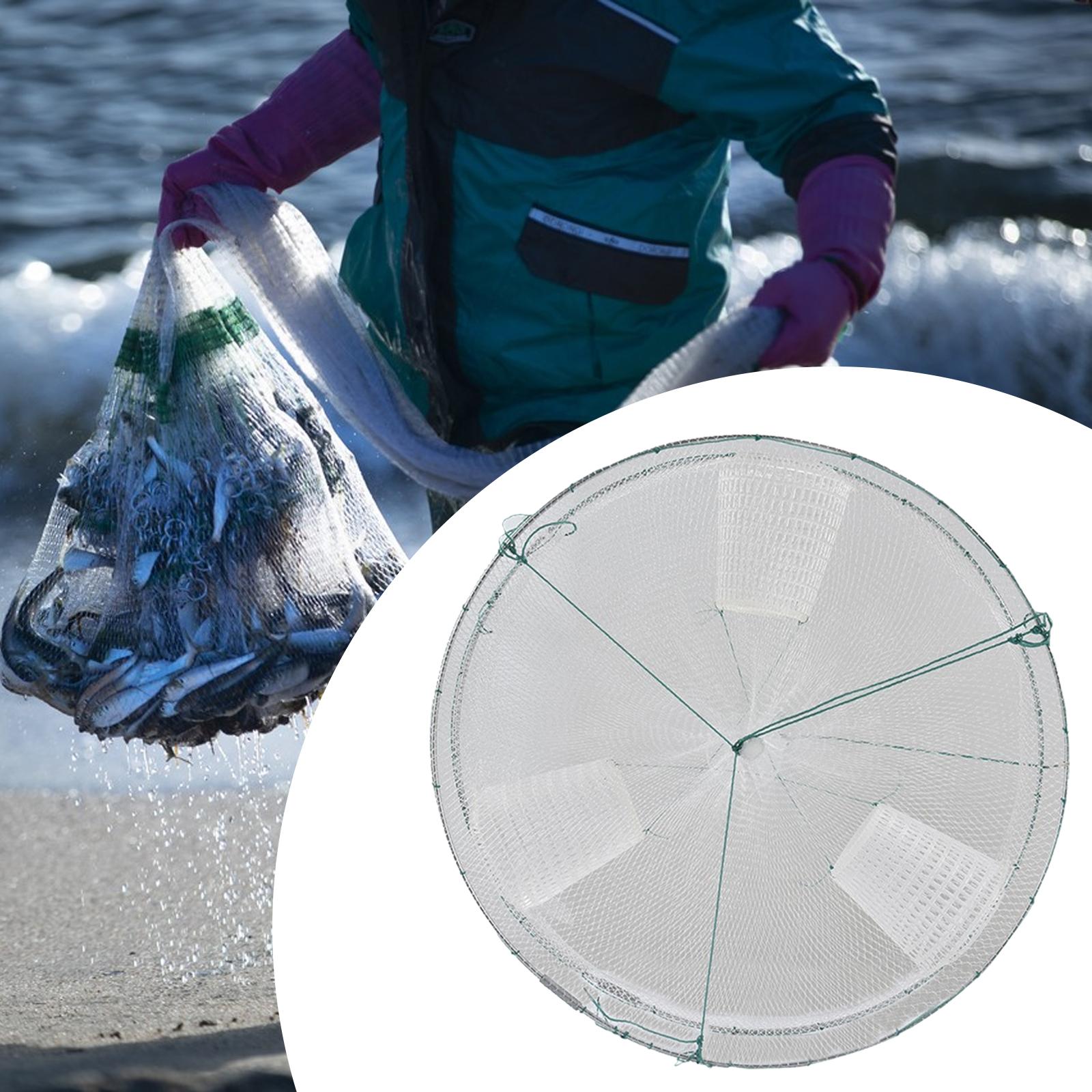 Foldable Fishing Net Fishing Accessories for Traveling Minnow Kids M