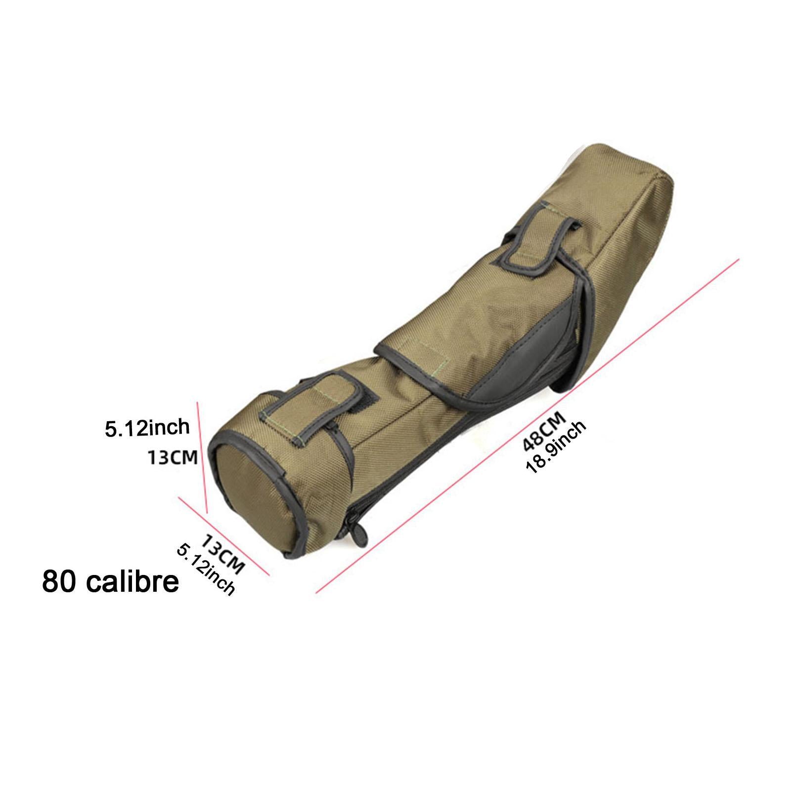 Bird Watching Telescope Case Nylon for Wildlife Viewing Bird Watching Travel for 80mm Telescope