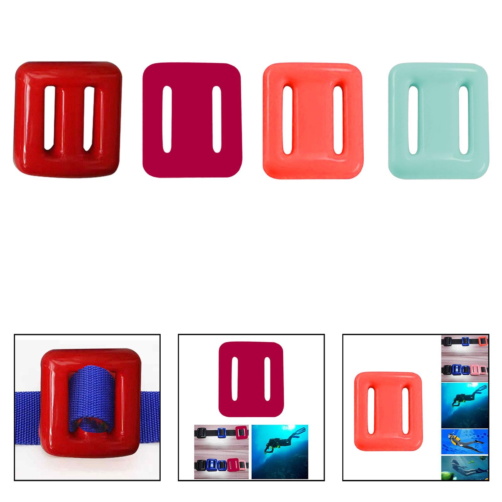 Scuba Weight Sturdy Swimming Diving Assorted Weight for Underwater Operation red