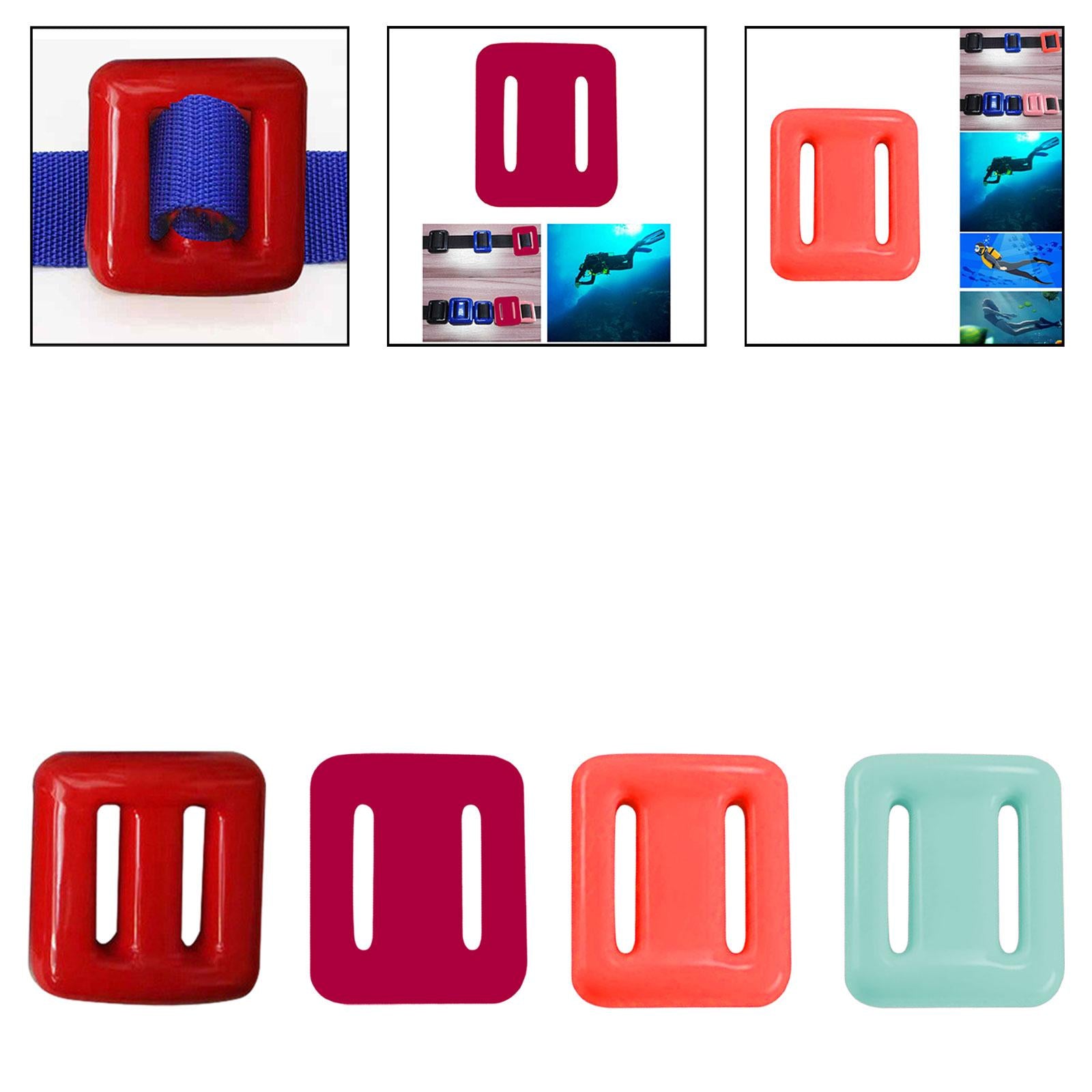 Scuba Weight Sturdy Swimming Diving Assorted Weight for Underwater Operation red