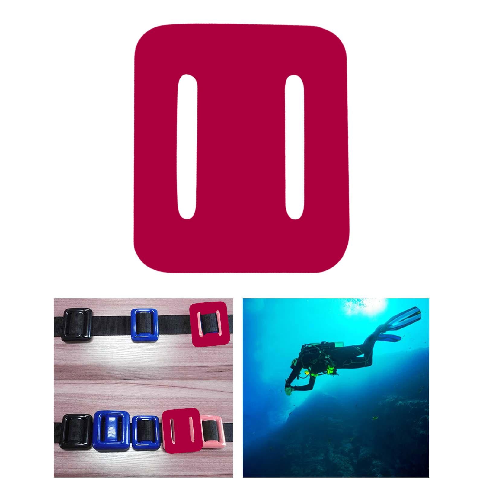Scuba Weight Sturdy Swimming Diving Assorted Weight for Underwater Operation rose red