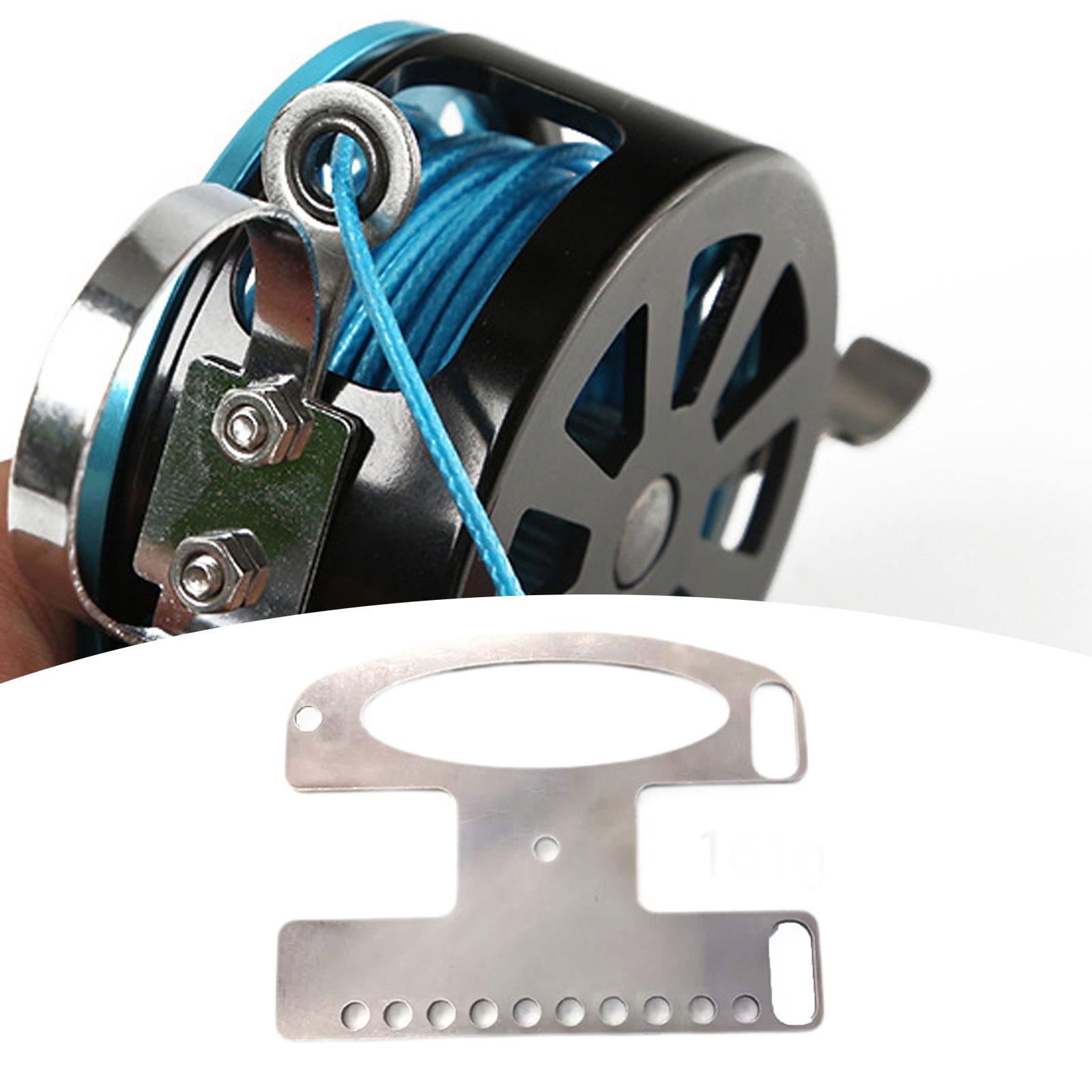 Stainless Steel Fishing Line Winder Versatile Sturdy Rust Resistant Portable