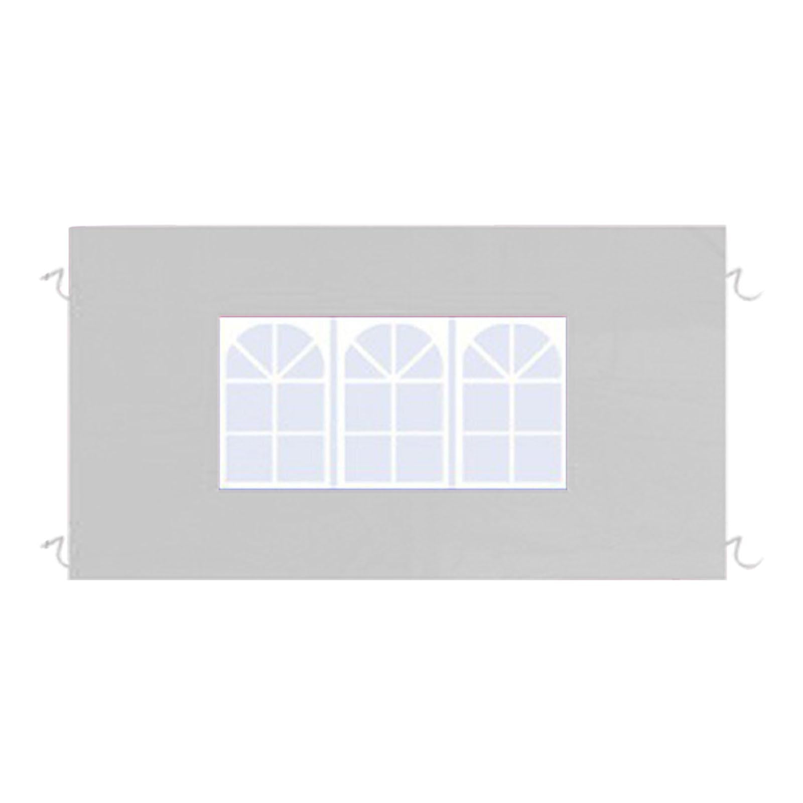 Side Wall Panel Portable Replacement Tent Sidewall for Sunshade Awning Patio White