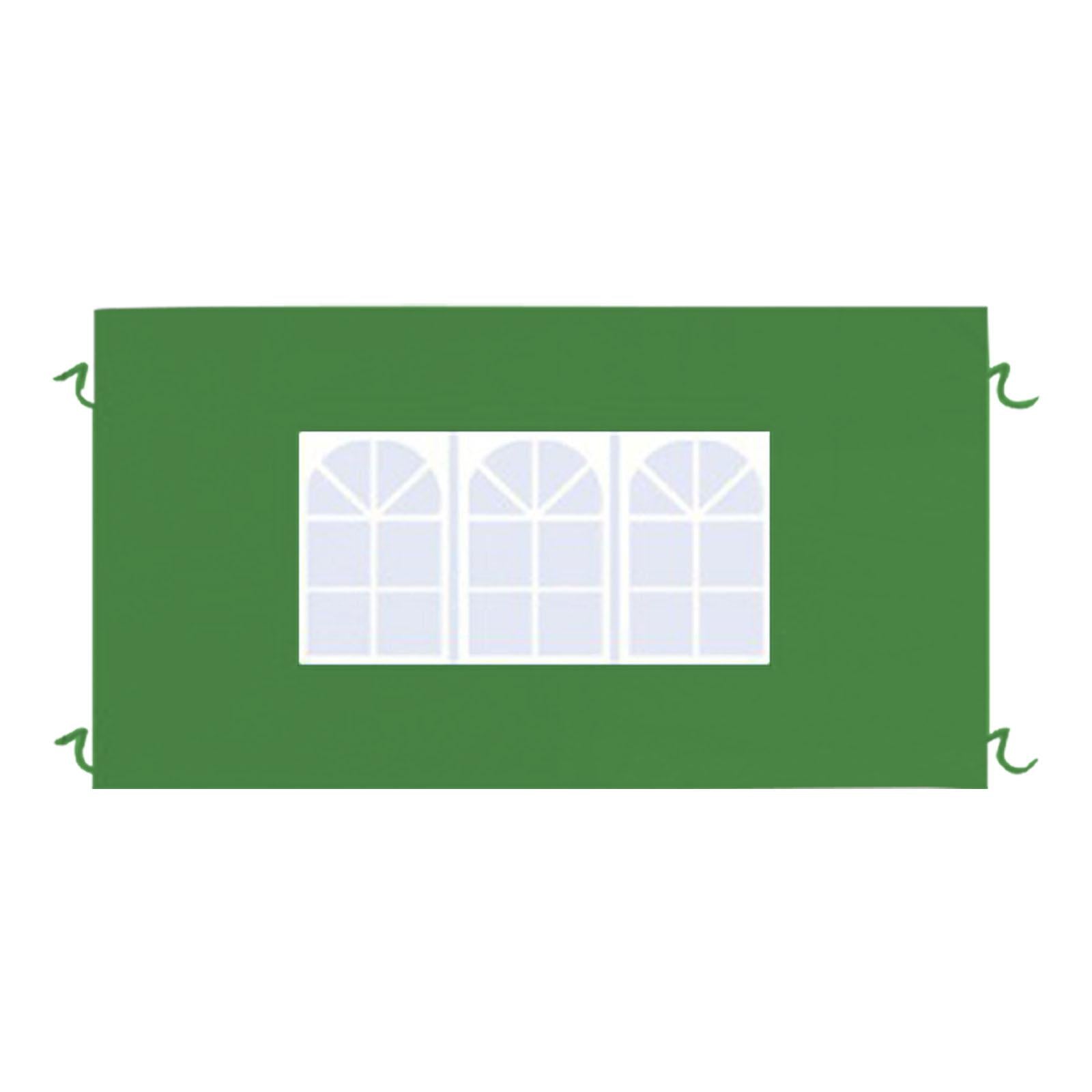 Side Wall Panel Portable Replacement Tent Sidewall for Sunshade Awning Patio Green