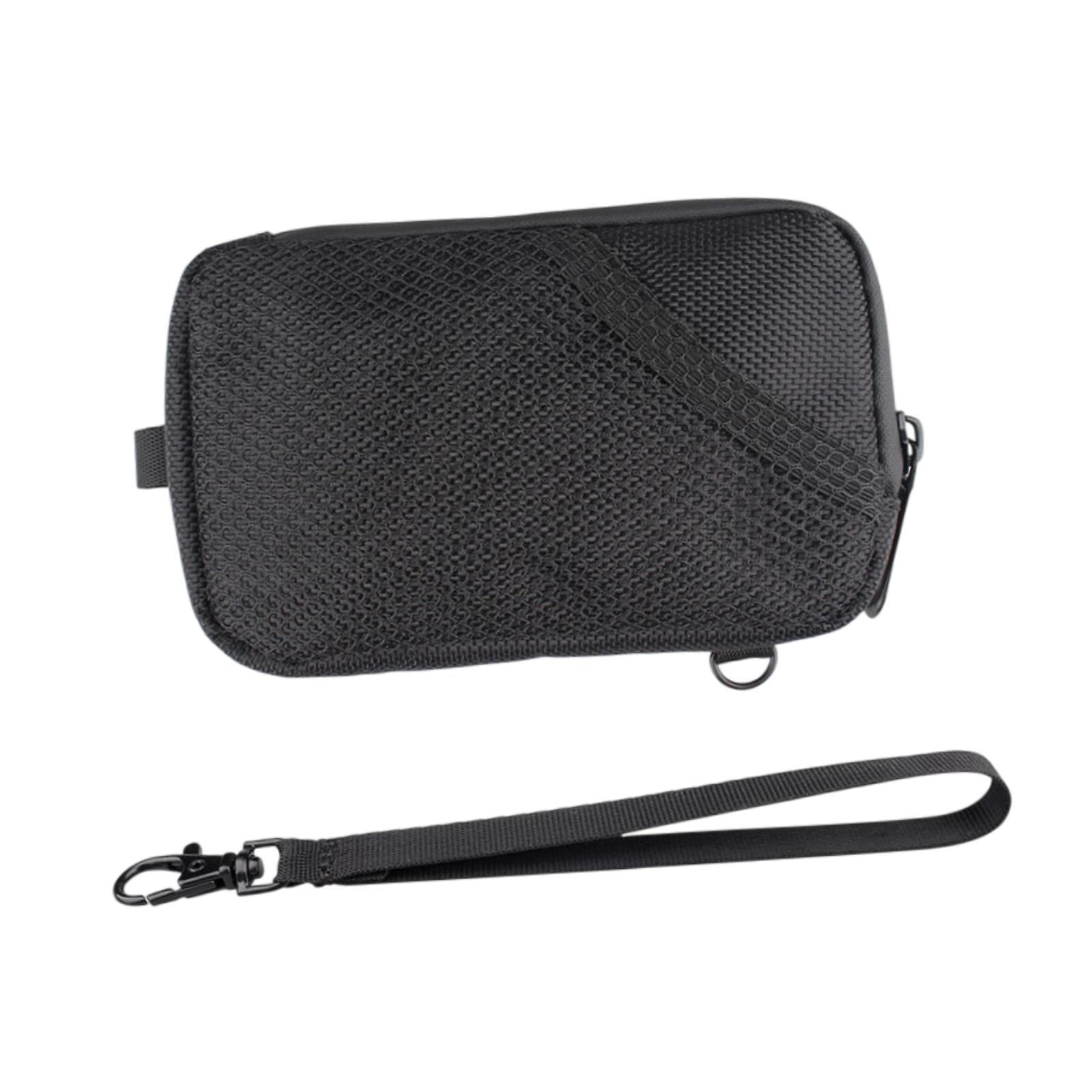 Pipe Storage Bag Large Capacity Travel Accessories Wallet for Outdoor Travel Black