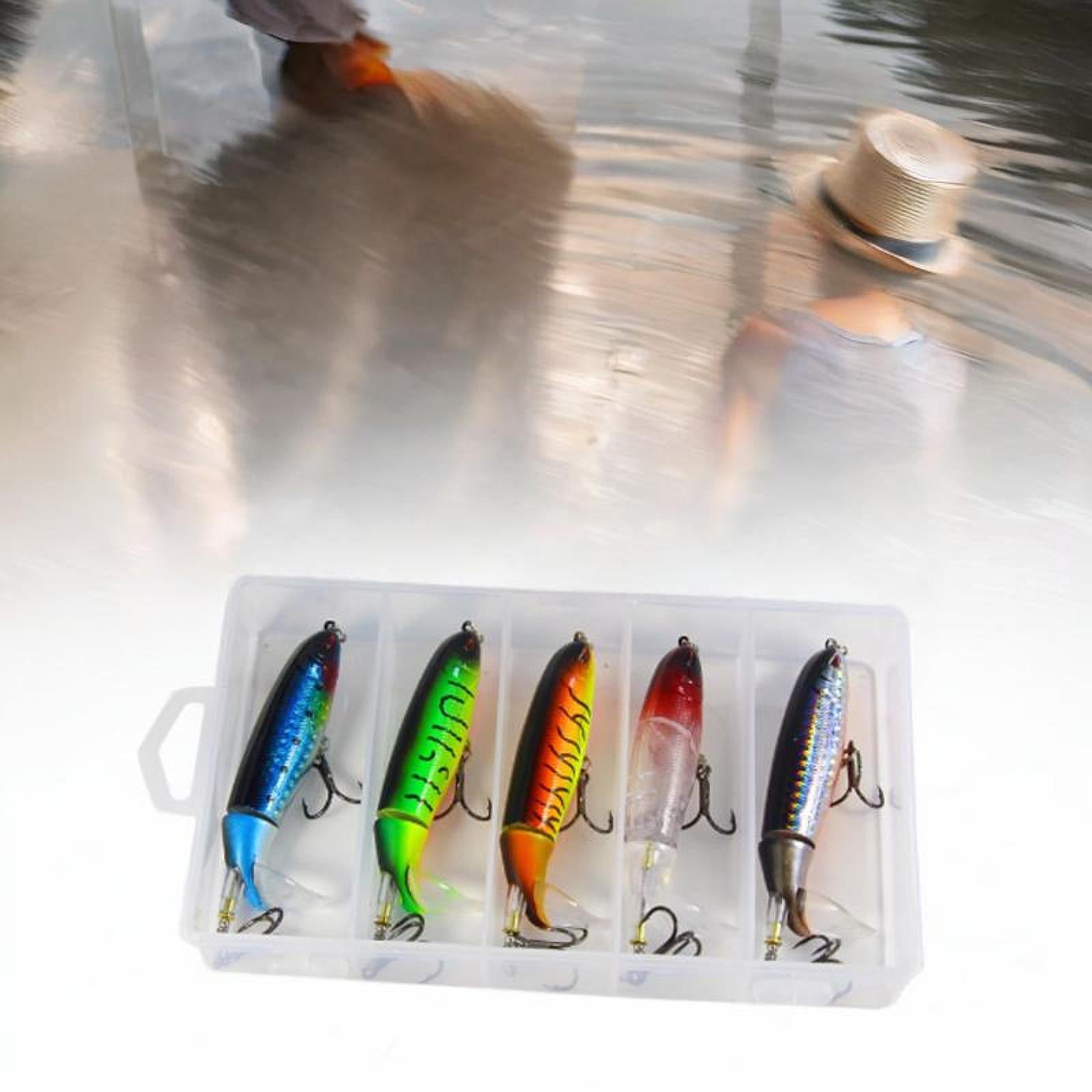 5x Fishing Lures Crankbait Hard Spinnerbaits Swimbaits for Pike Crappie Bass